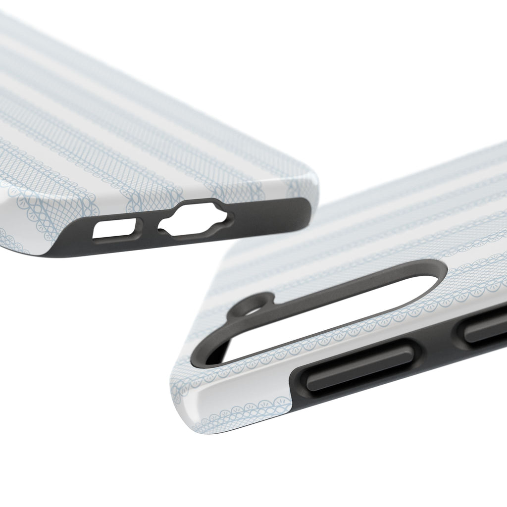 The Amelia Eyelet Stripe — Tough iPhone Case