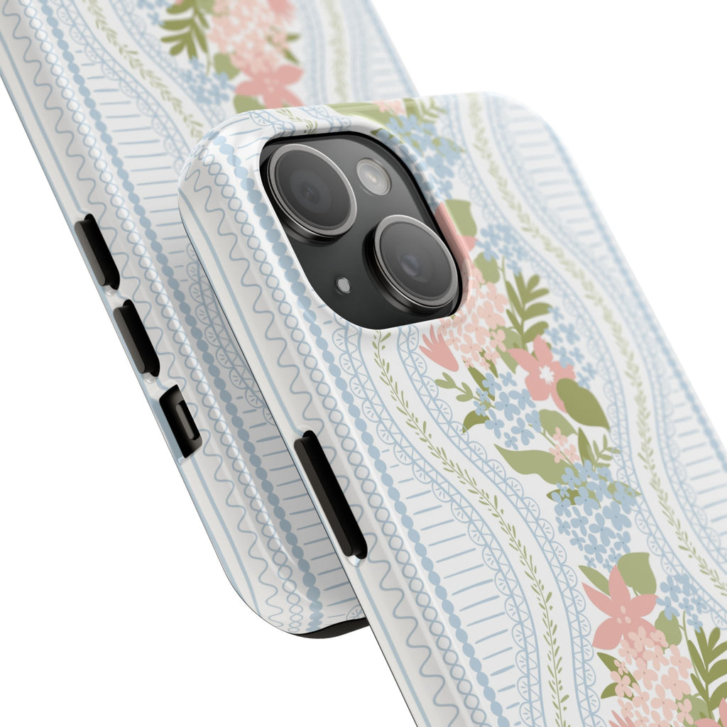 The Beatrice Botanical Stripe — Tough iPhone Case