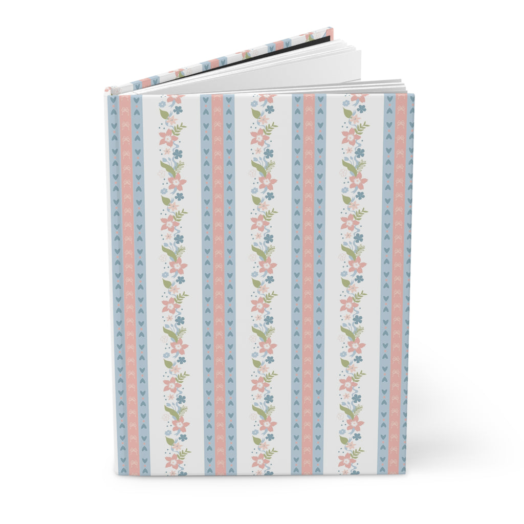 The Charlotte Stripe — Hardcover Matte Journal