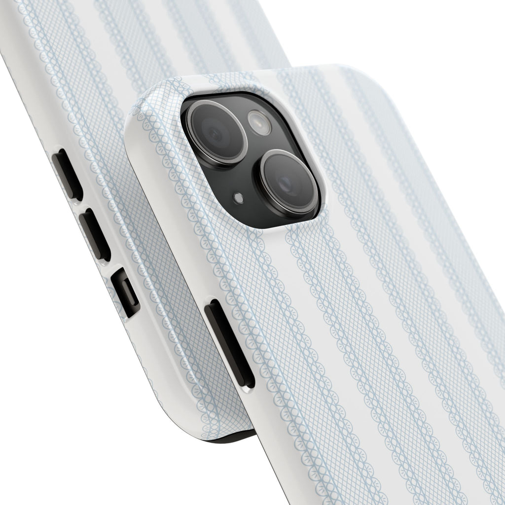 The Amelia Eyelet Stripe — Tough iPhone Case