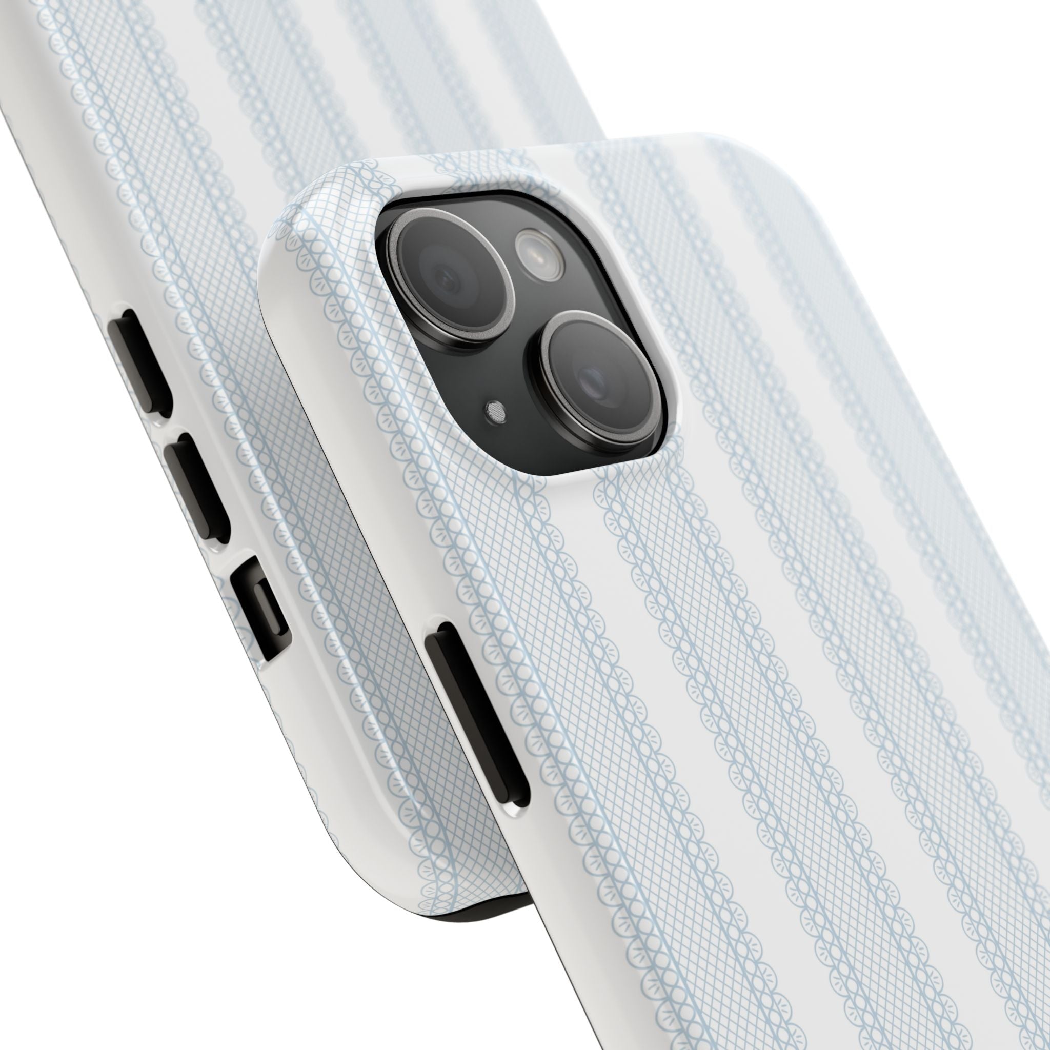 The Amelia Eyelet Stripe — Tough iPhone Case