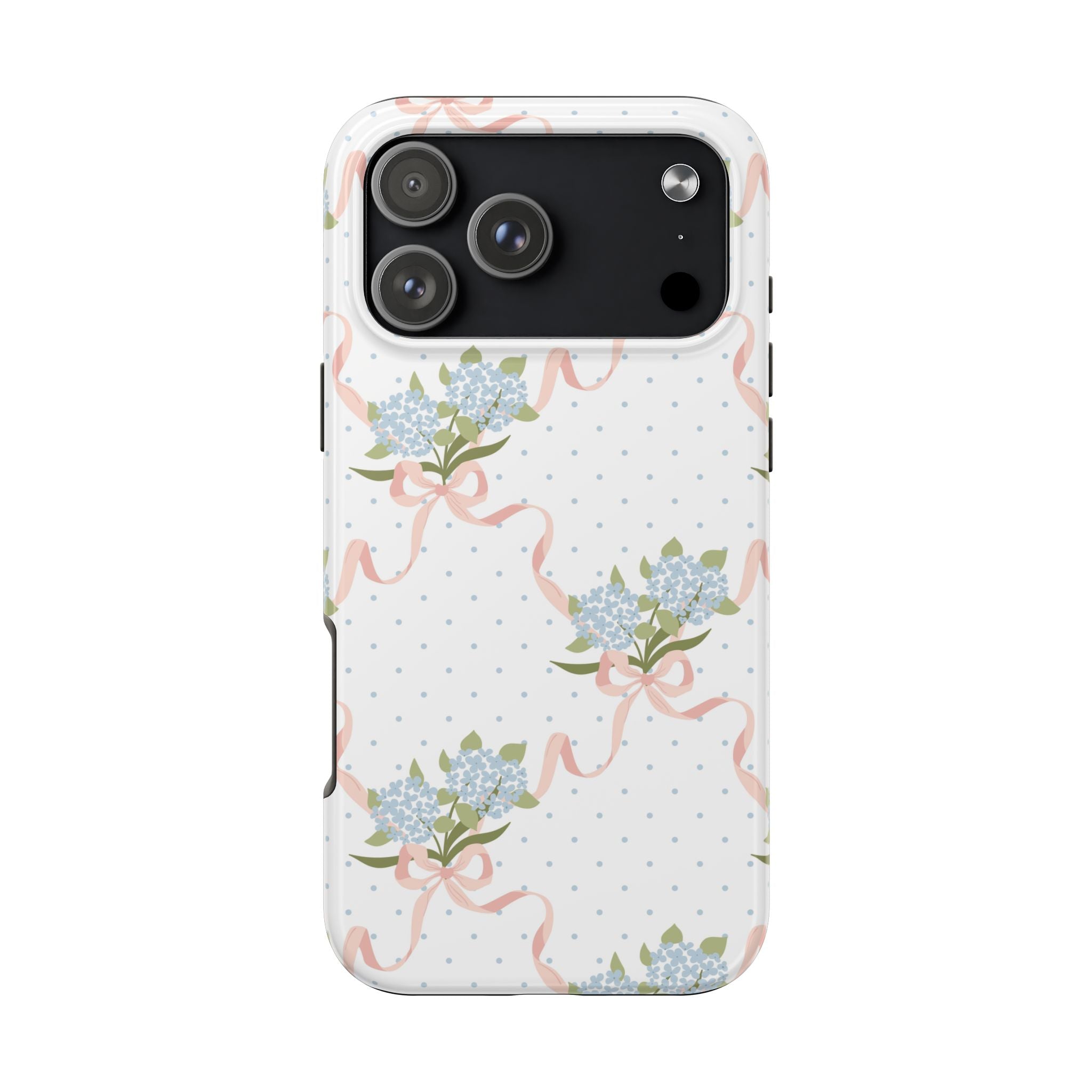 The Dot & Trellis Print — Tough iPhone Case