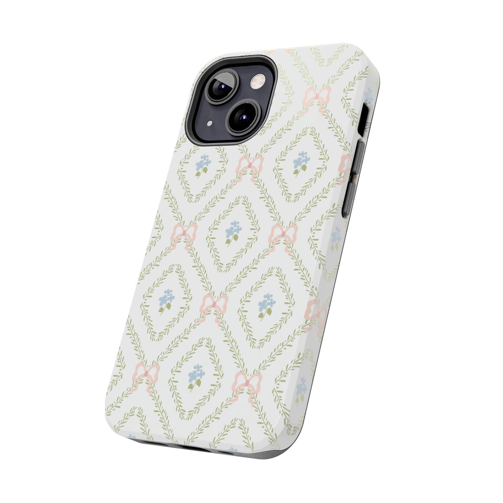 The Versailles Trellis Print — Tough iPhone Case