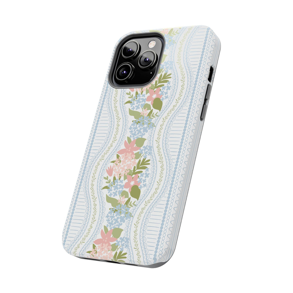 The Beatrice Botanical Stripe — Tough iPhone Case