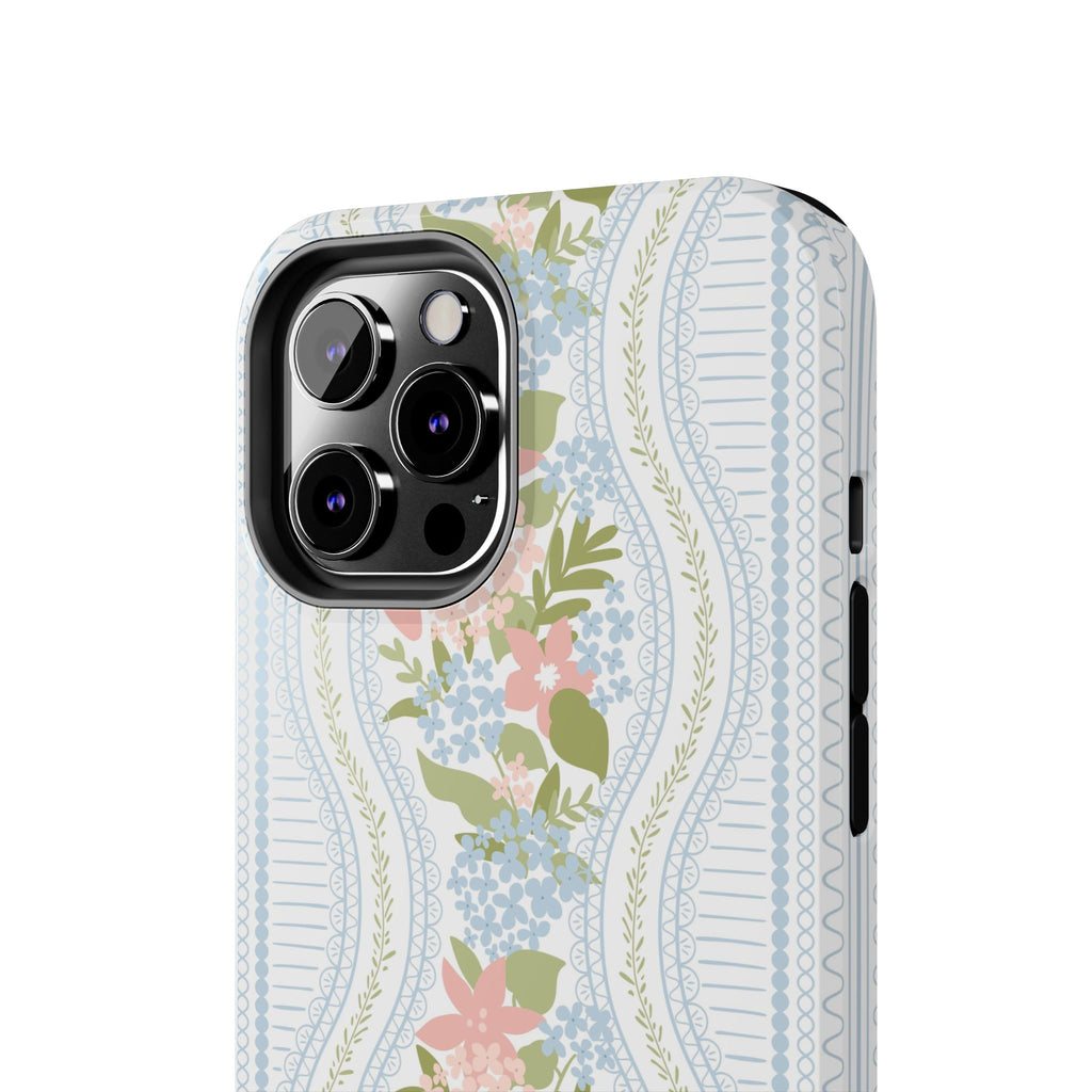 The Beatrice Botanical Stripe — Tough iPhone Case