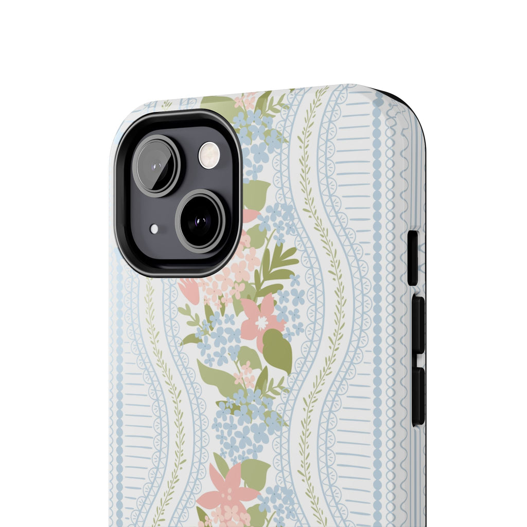 The Beatrice Botanical Stripe — Tough iPhone Case