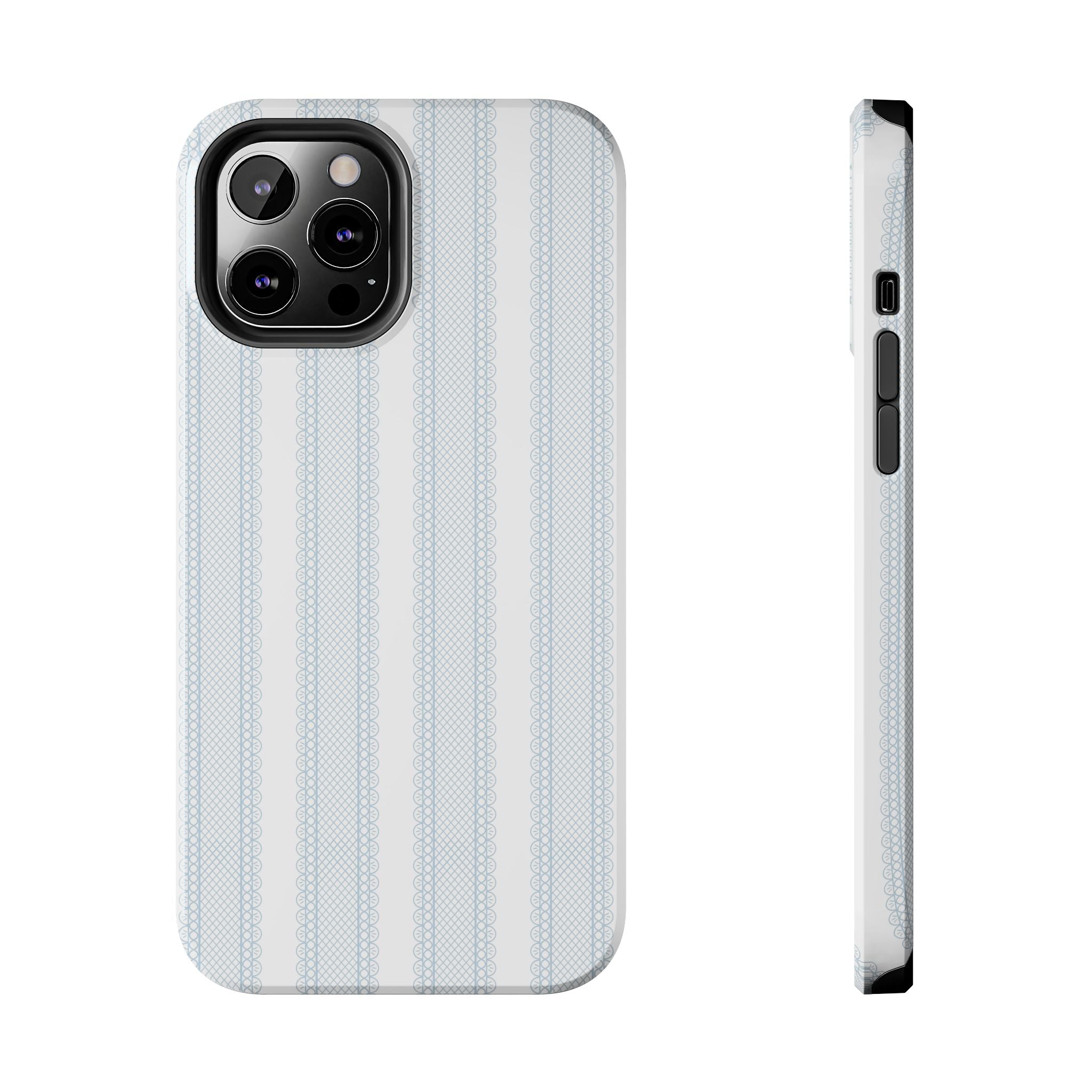 The Amelia Eyelet Stripe — Tough iPhone Case