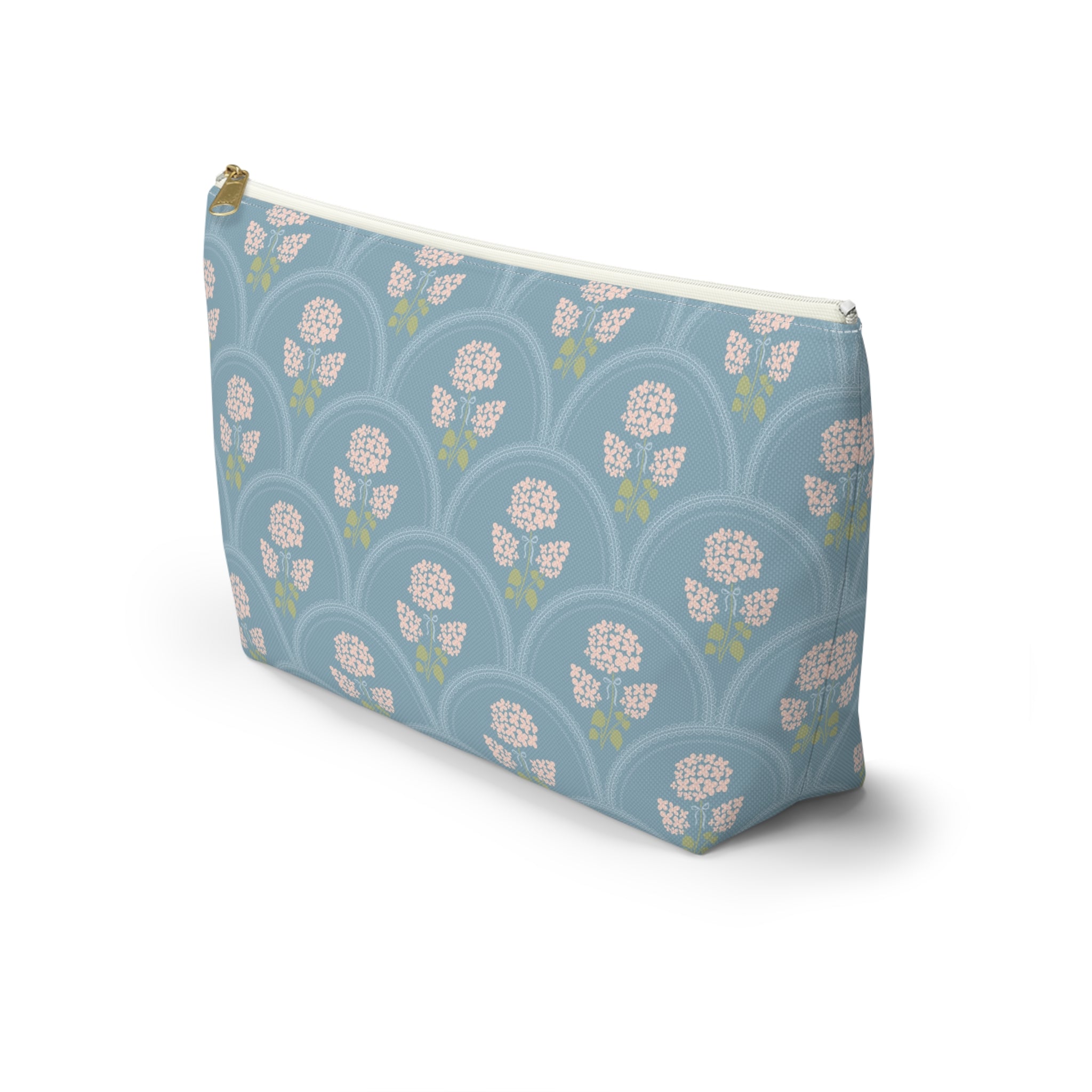 The Josephine Scallop Luxe Vanity Pouch