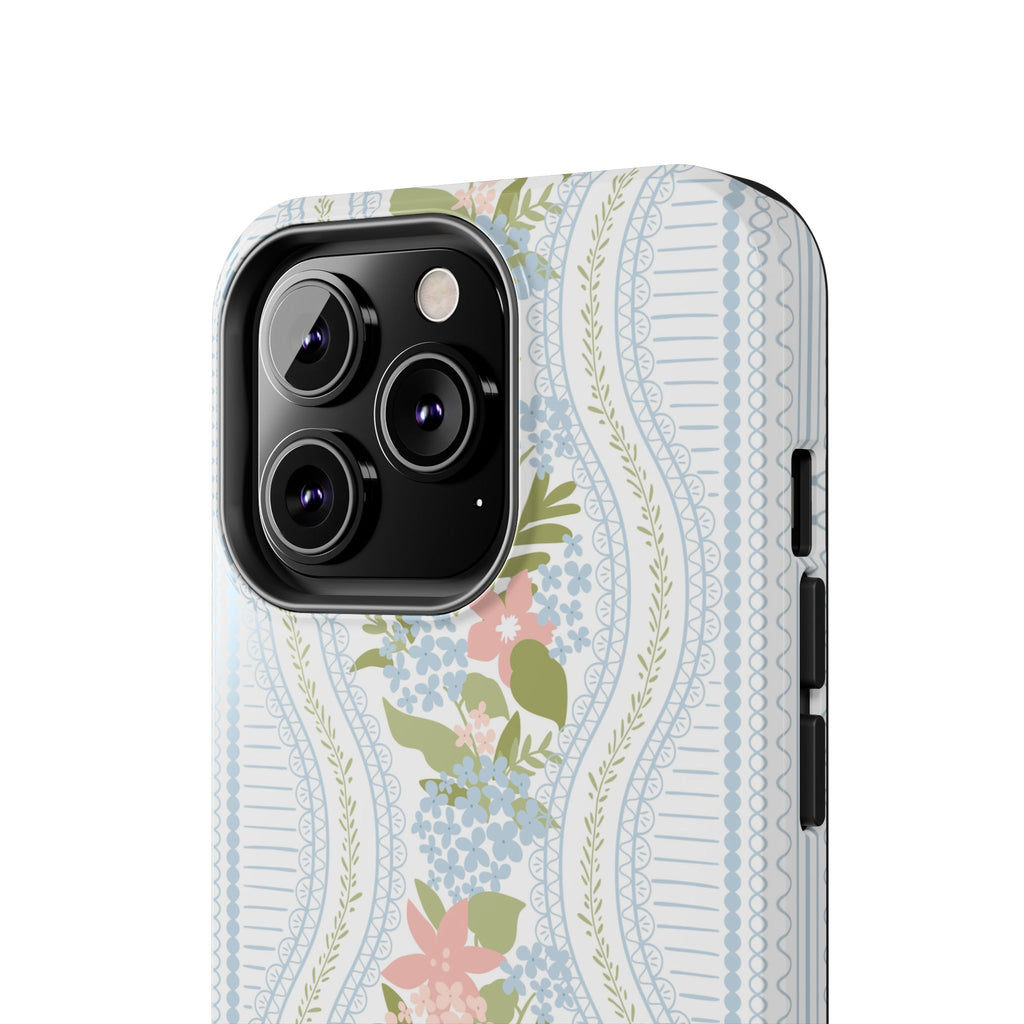 The Beatrice Botanical Stripe — Tough iPhone Case