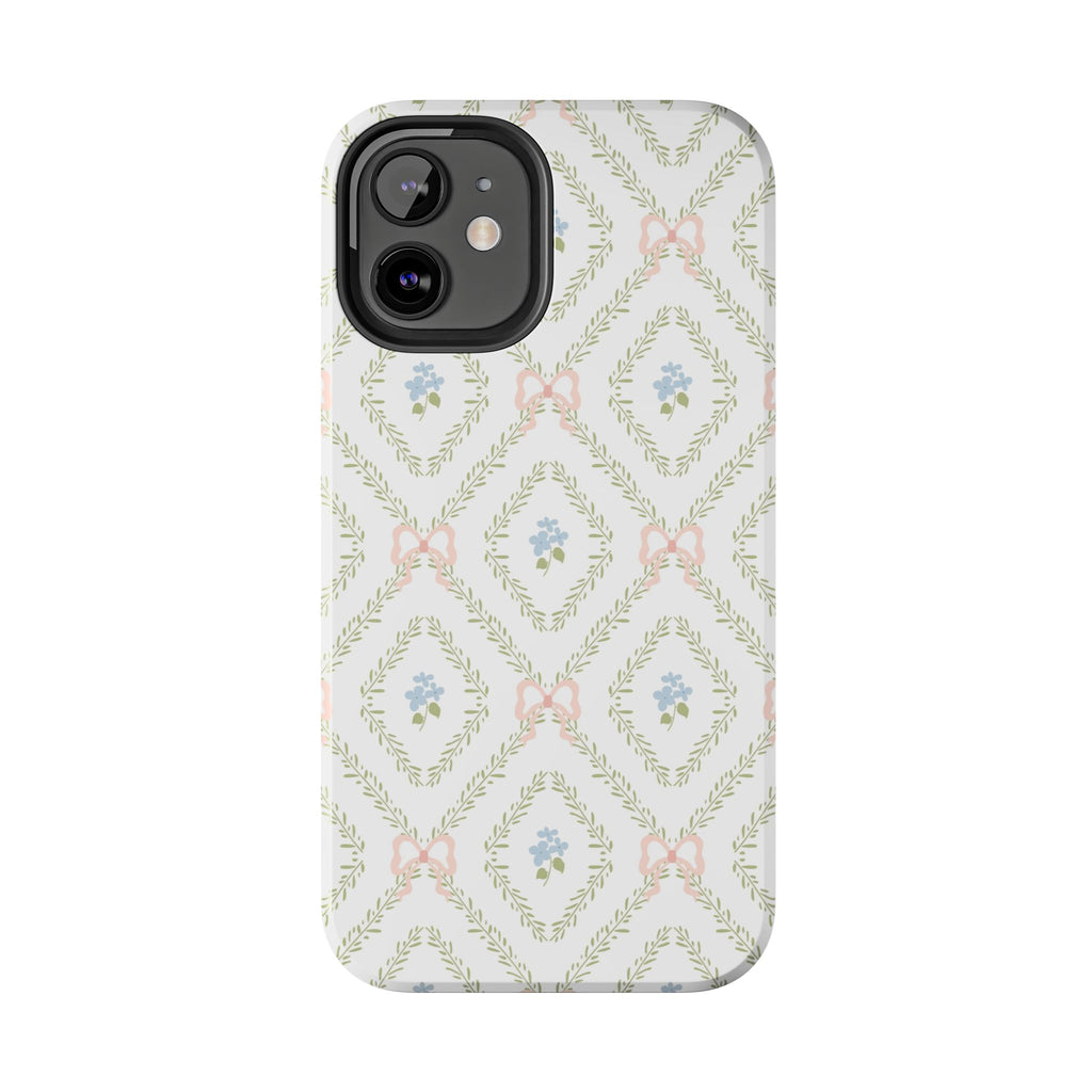 The Versailles Trellis Print — Tough iPhone Case