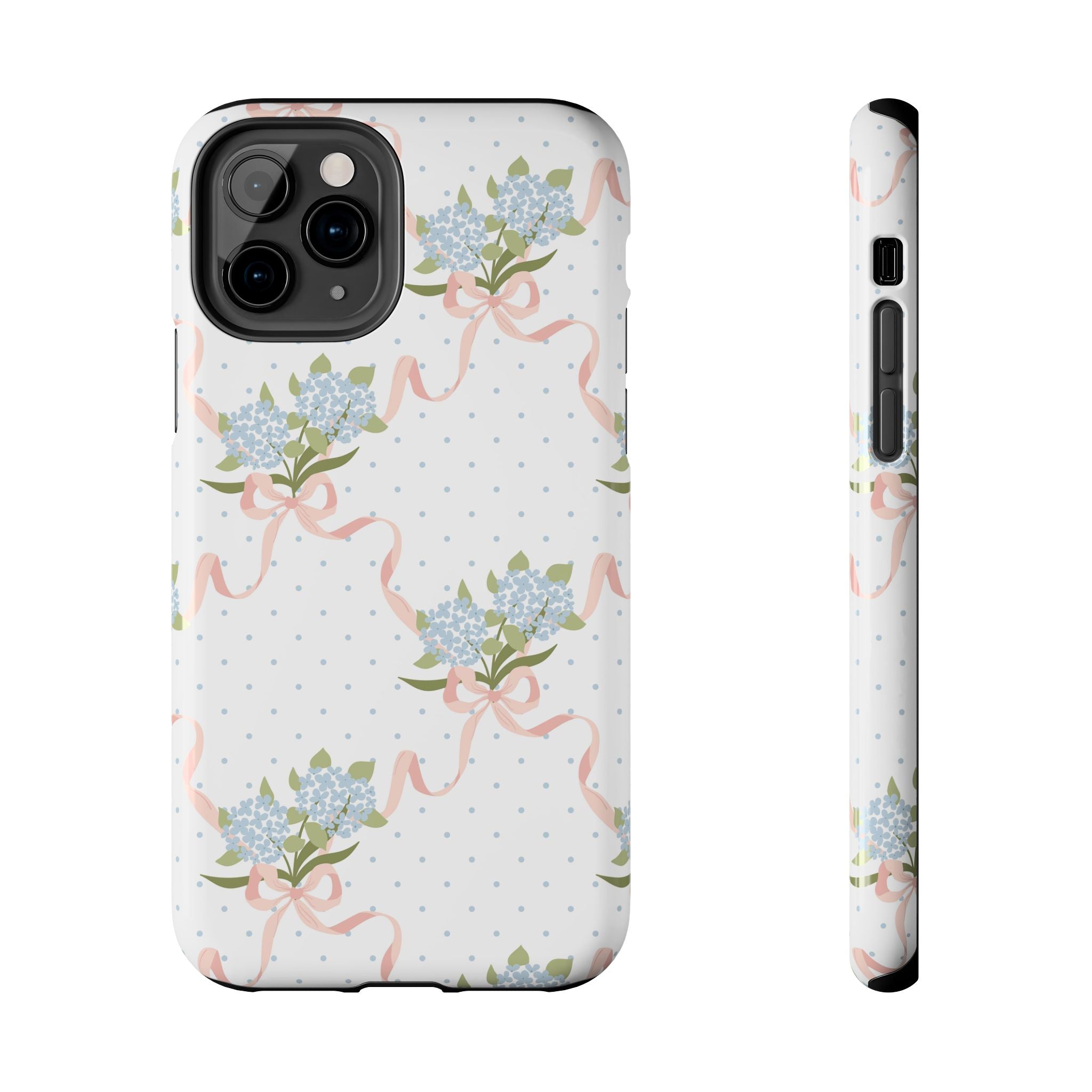 The Dot & Trellis Print — Tough iPhone Case