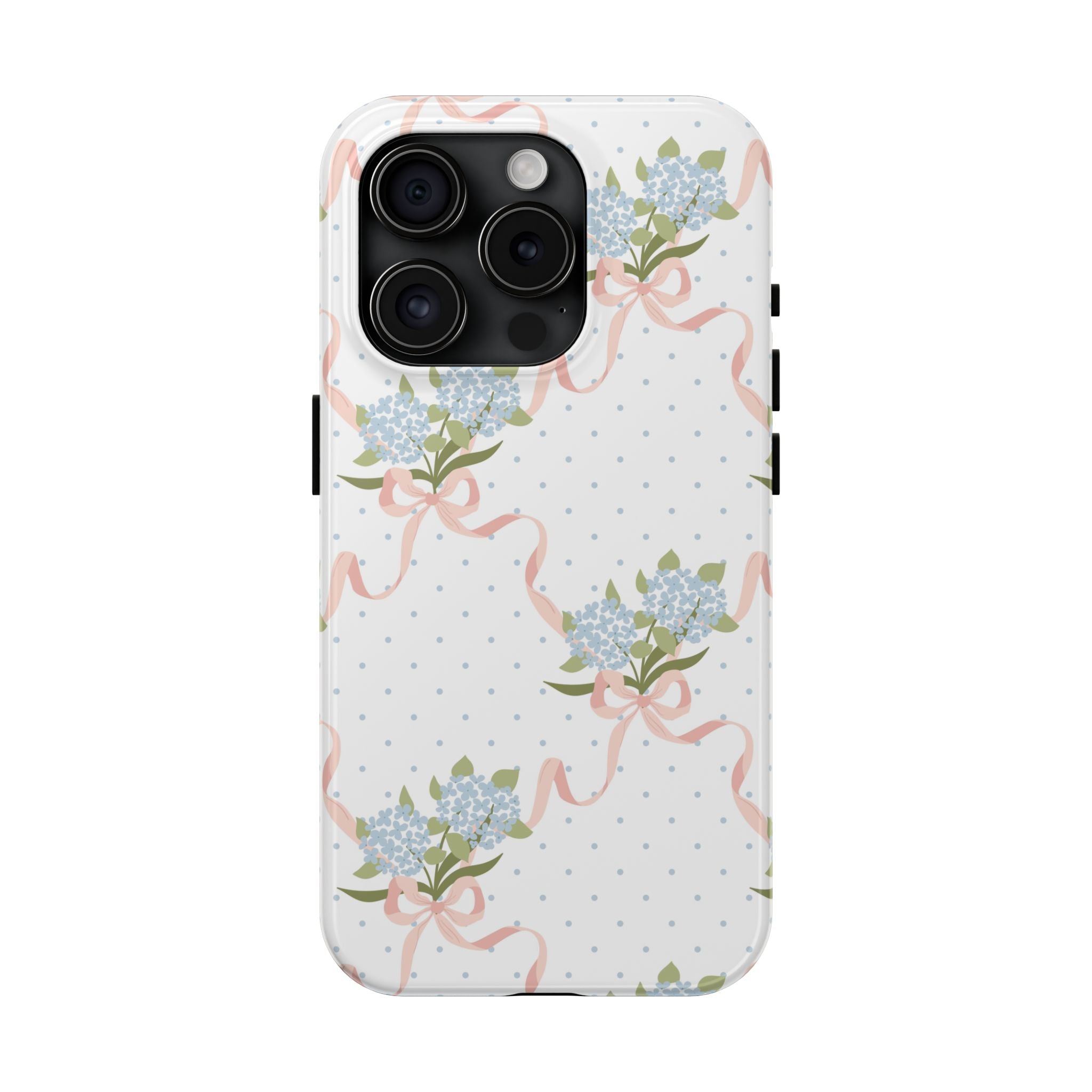 The Dot & Trellis Print — Tough iPhone Case