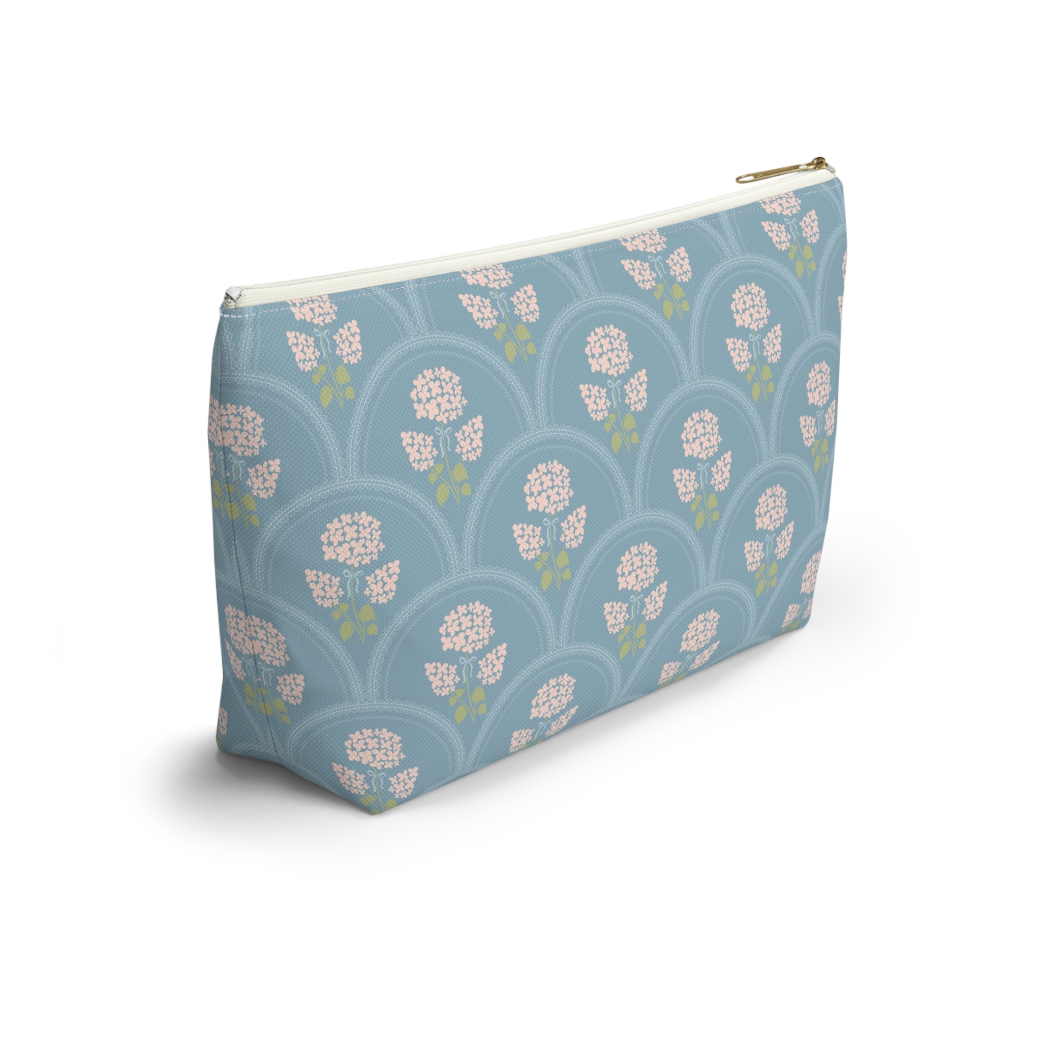 The Josephine Scallop Luxe Vanity Pouch