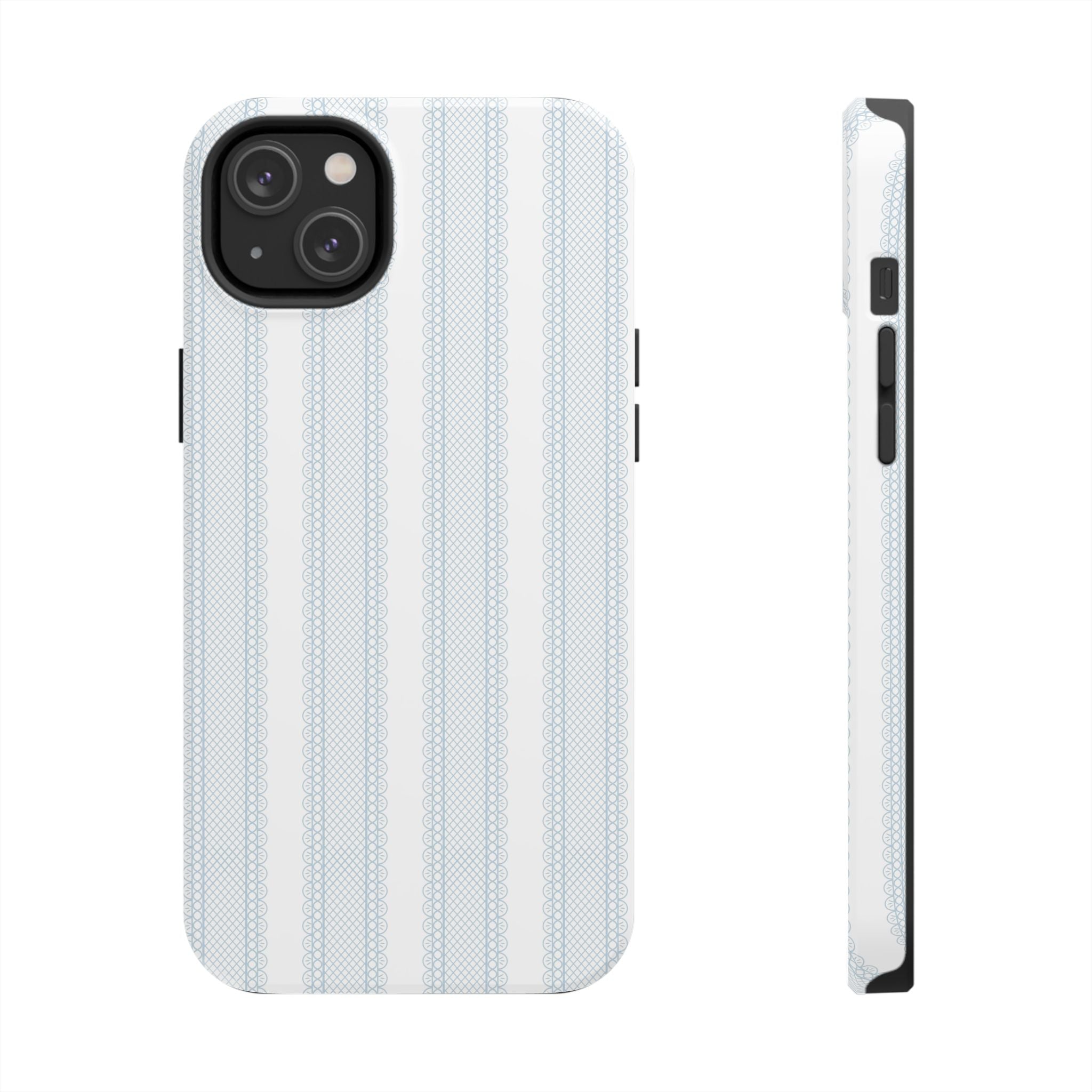 The Amelia Eyelet Stripe — Tough iPhone Case