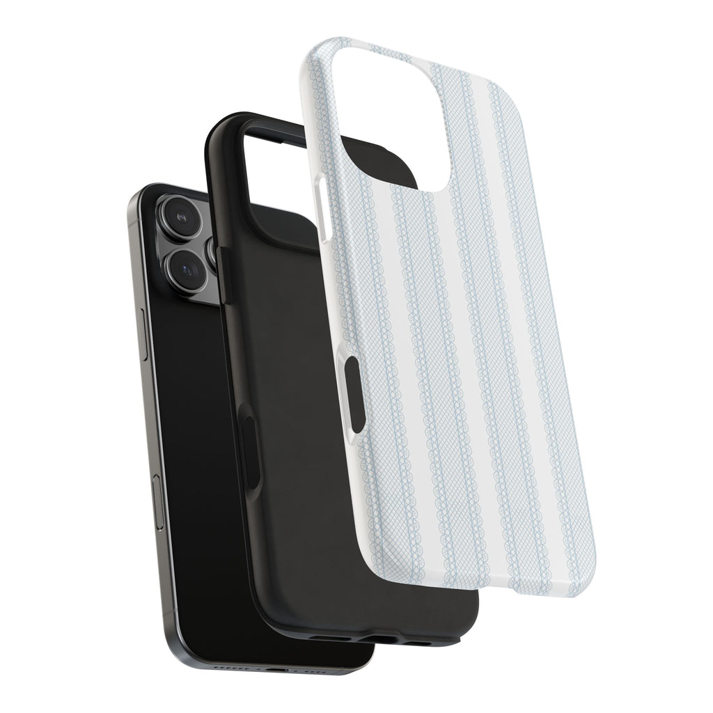 The Amelia Eyelet Stripe — Tough iPhone Case