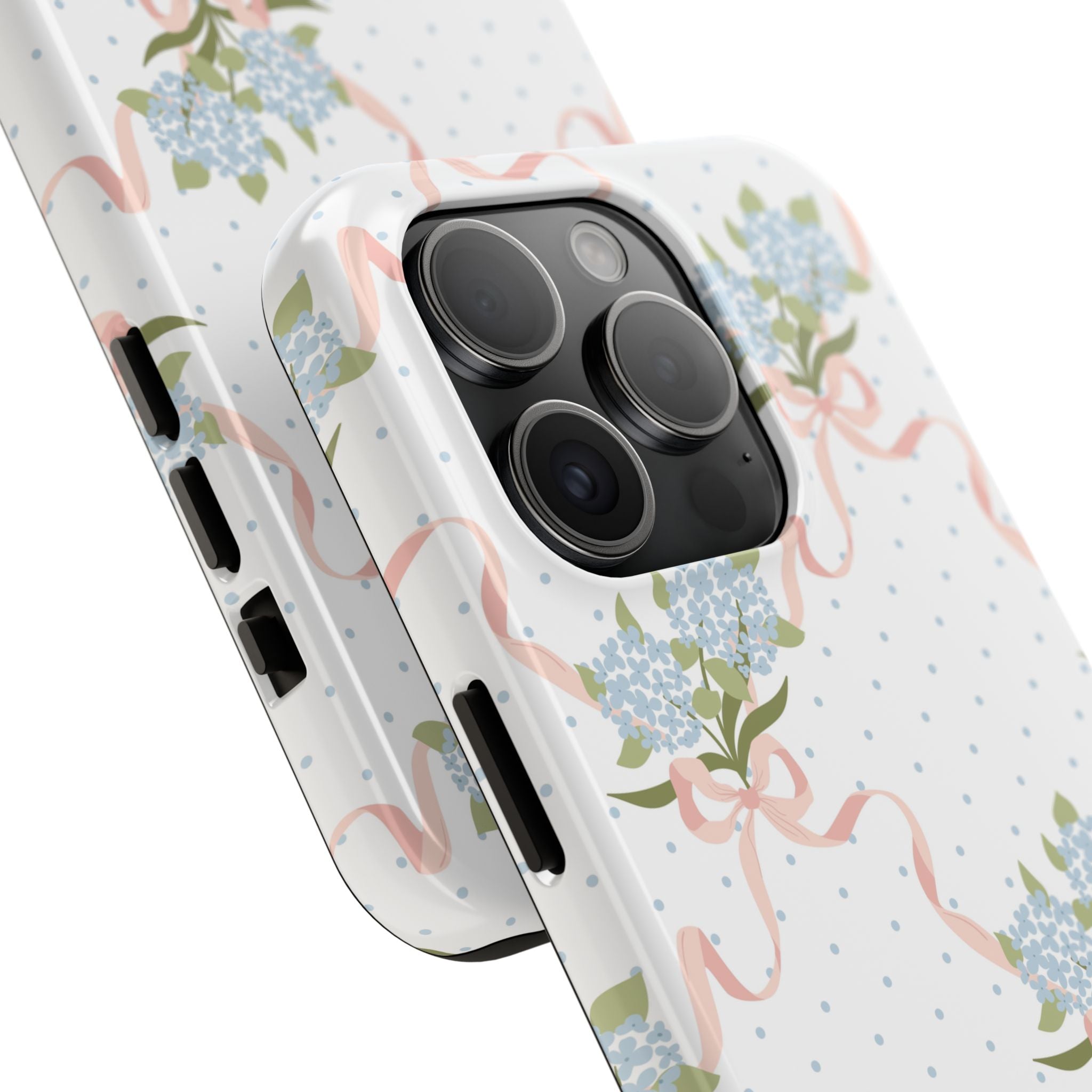 The Dot & Trellis Print — Tough iPhone Case