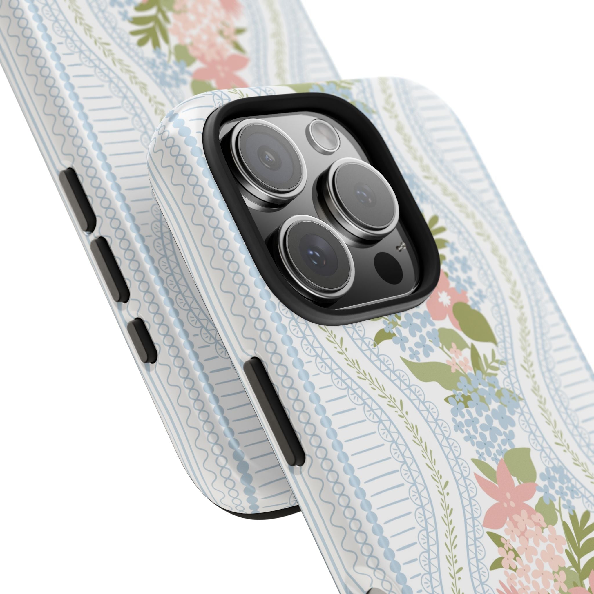 The Beatrice Botanical Stripe — Tough iPhone Case