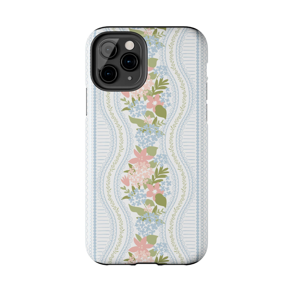 The Beatrice Botanical Stripe — Tough iPhone Case