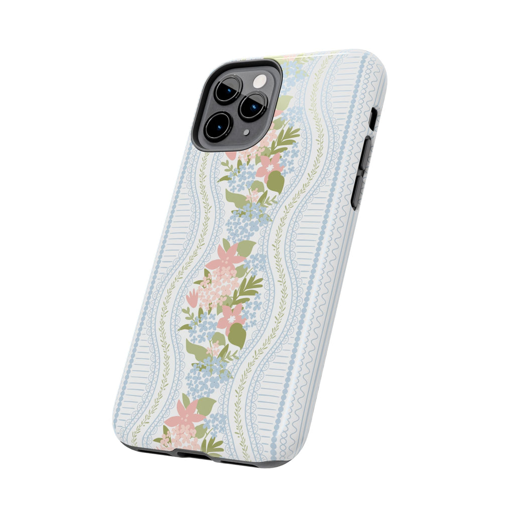 The Beatrice Botanical Stripe — Tough iPhone Case