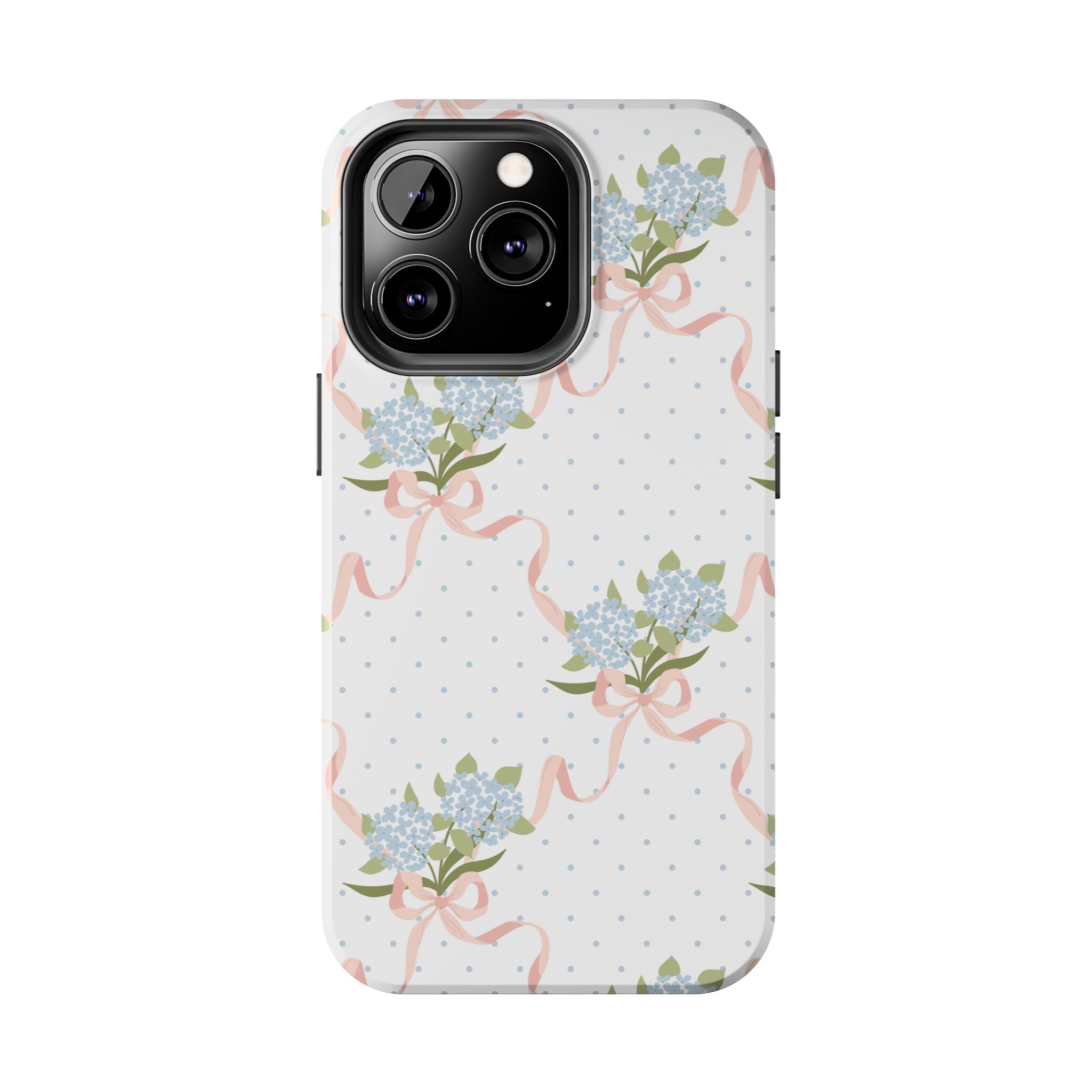 The Dot & Trellis Print — Tough iPhone Case