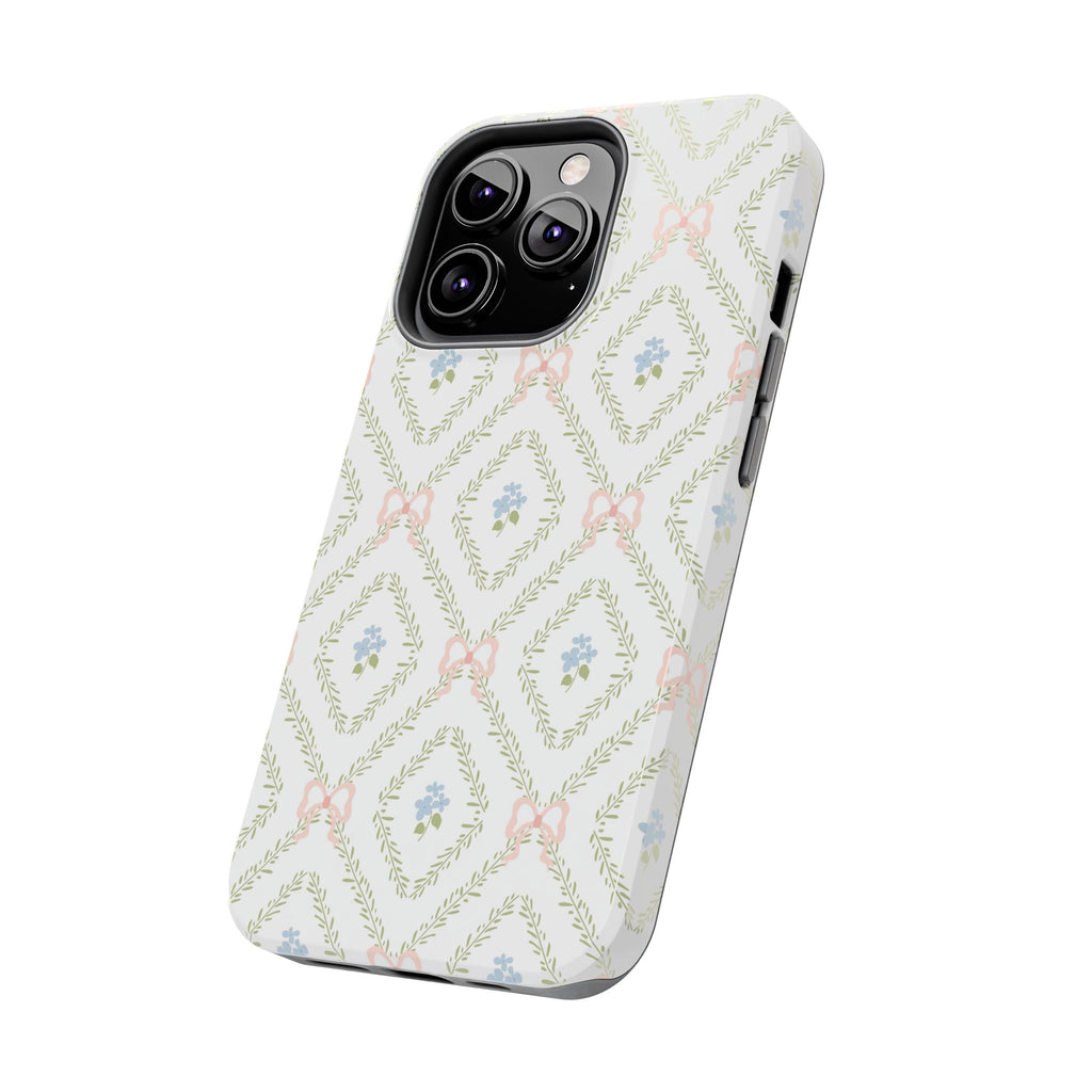 The Versailles Trellis Print — Tough iPhone Case