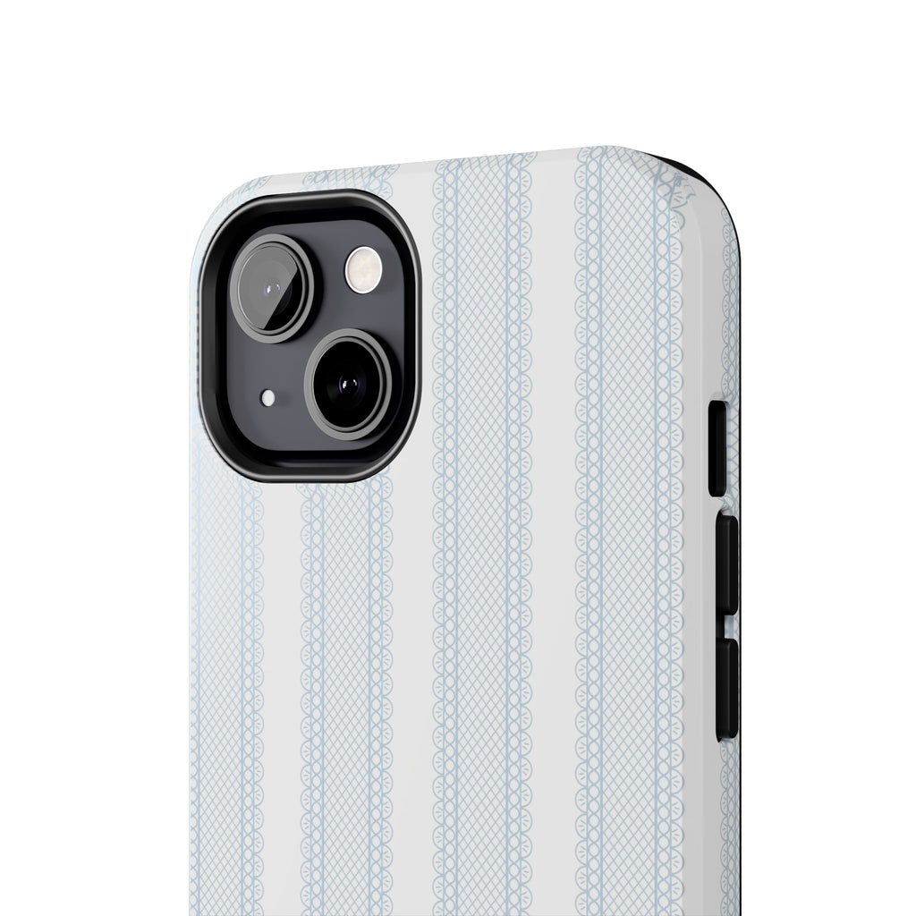 The Amelia Eyelet Stripe — Tough iPhone Case