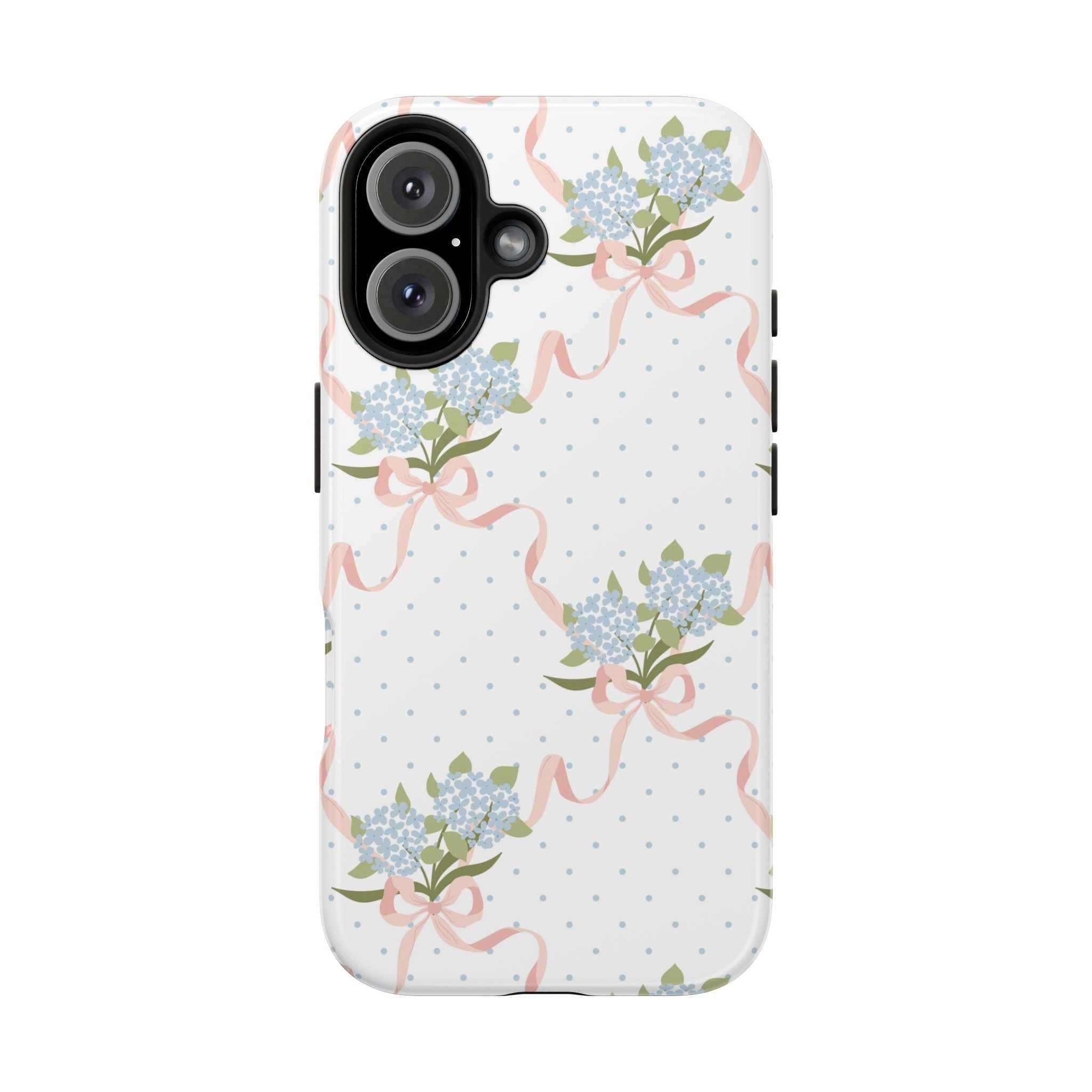 The Dot & Trellis Print — Tough iPhone Case