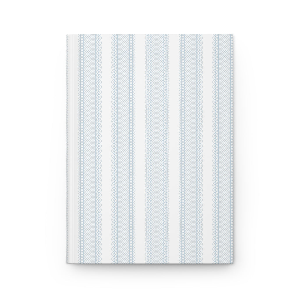 The Amelia Eyelet Stripe — Hardcover Matte Journal