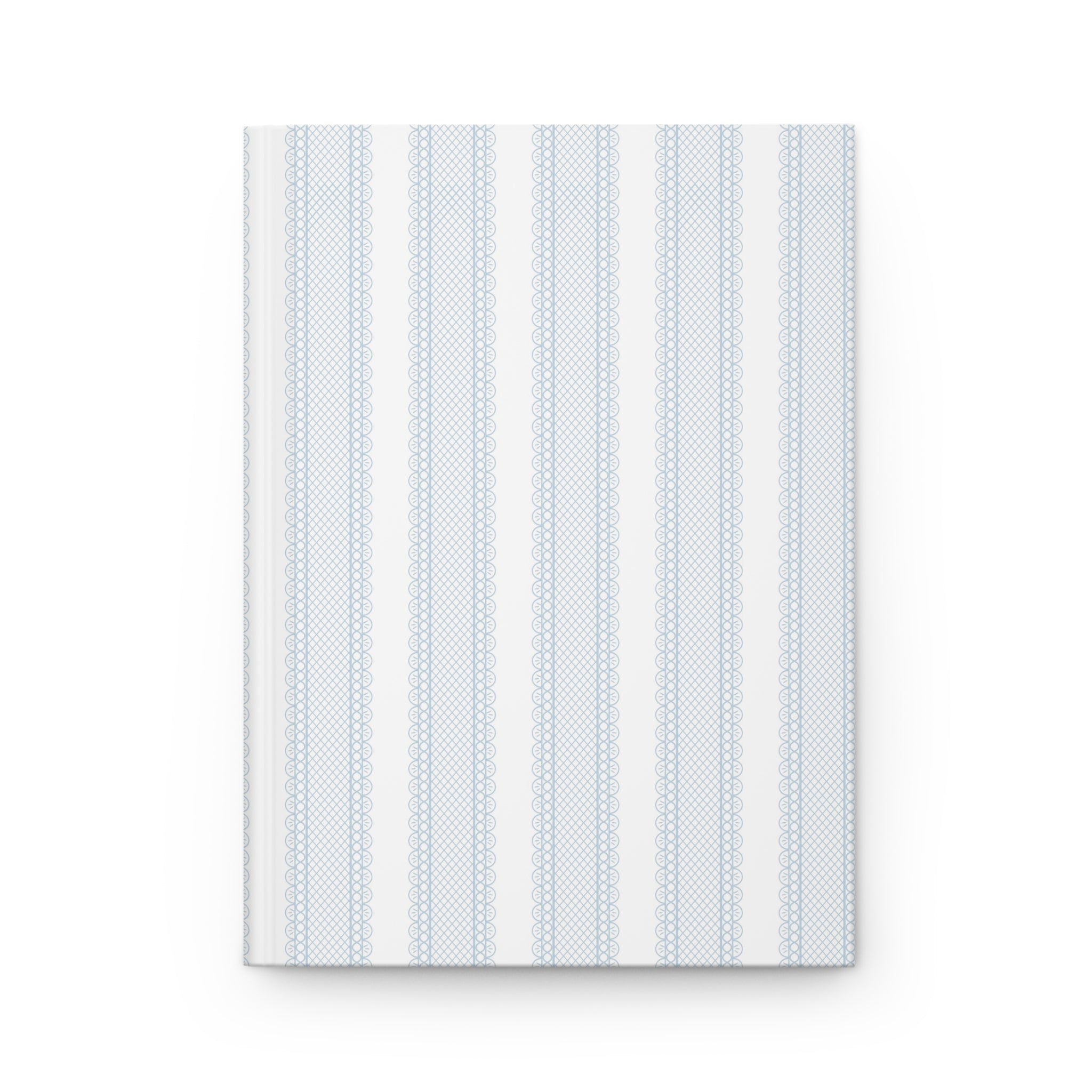 The Amelia Eyelet Stripe — Hardcover Matte Journal