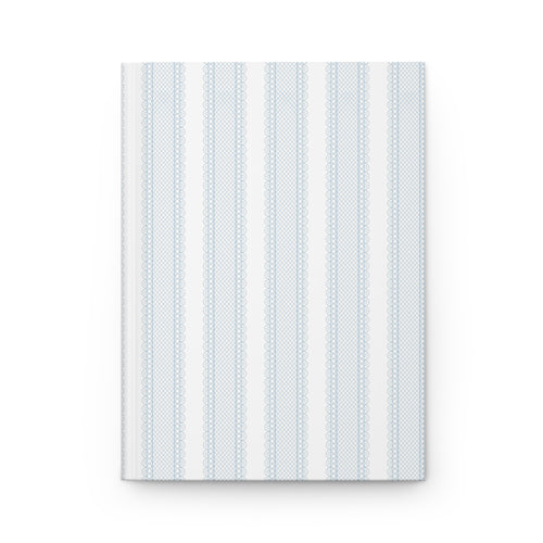 The Amelia Eyelet Stripe — Hardcover Matte Journal