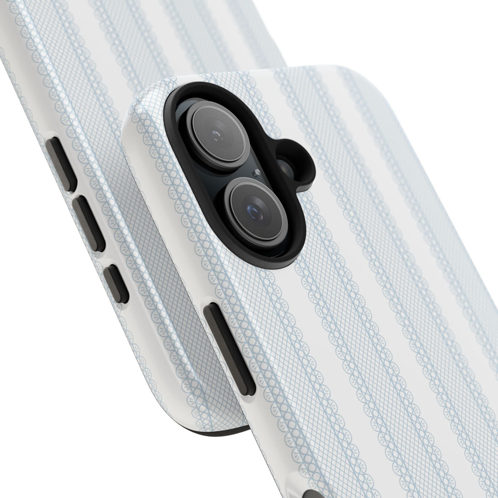 The Amelia Eyelet Stripe — Tough iPhone Case