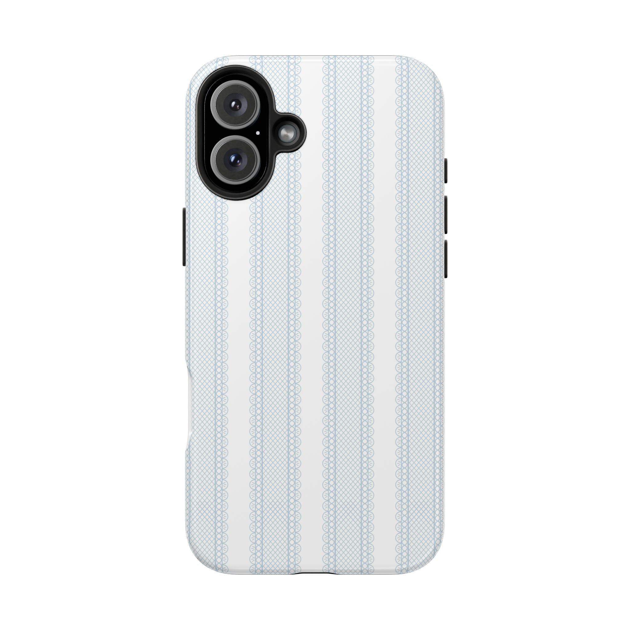 The Amelia Eyelet Stripe — Tough iPhone Case