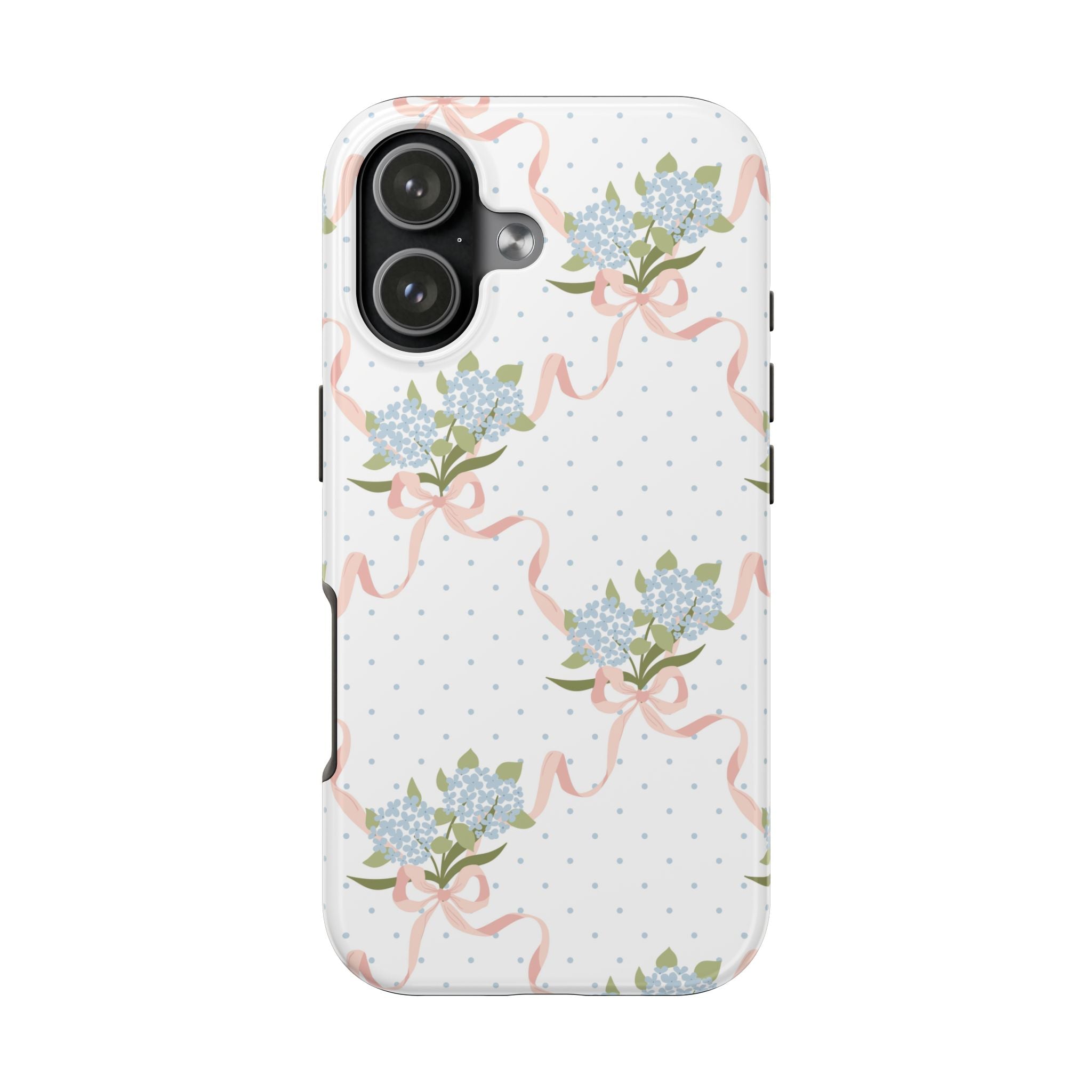 The Dot & Trellis Print — Tough iPhone Case