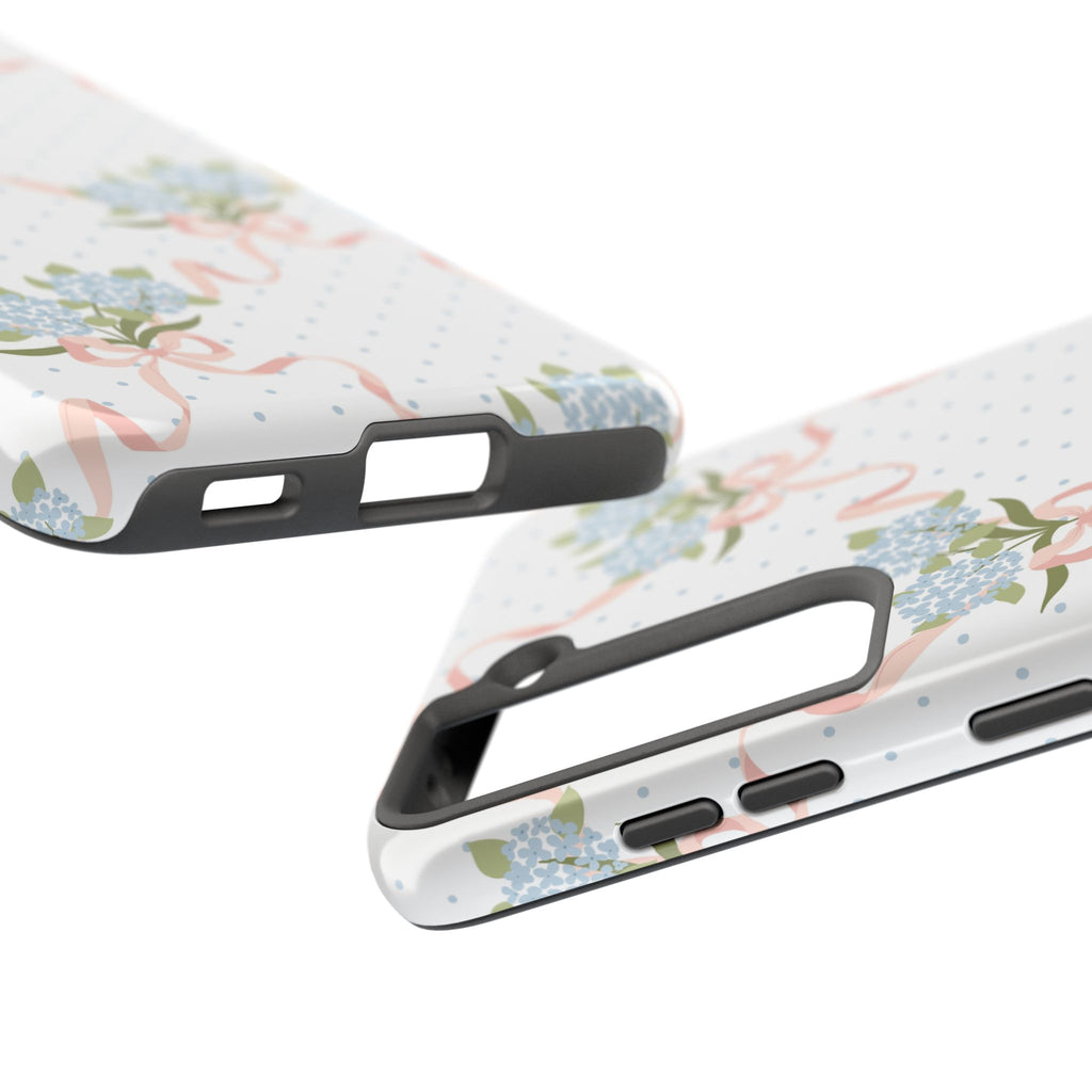 The Dot & Trellis Print — Tough iPhone Case