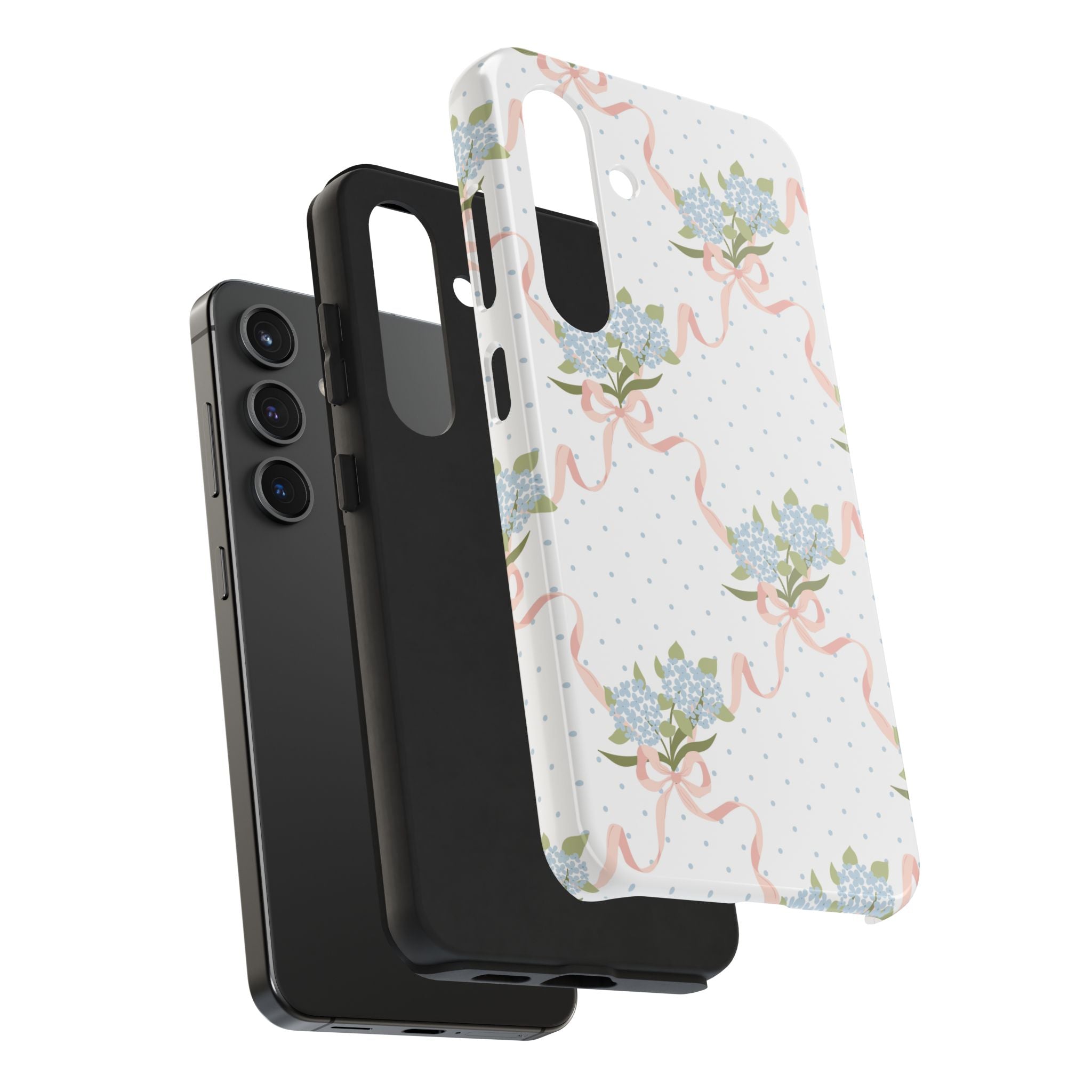 The Dot & Trellis Print — Tough iPhone Case