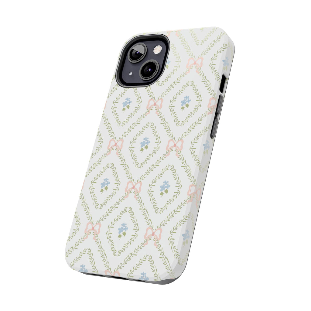 The Versailles Trellis Print — Tough iPhone Case