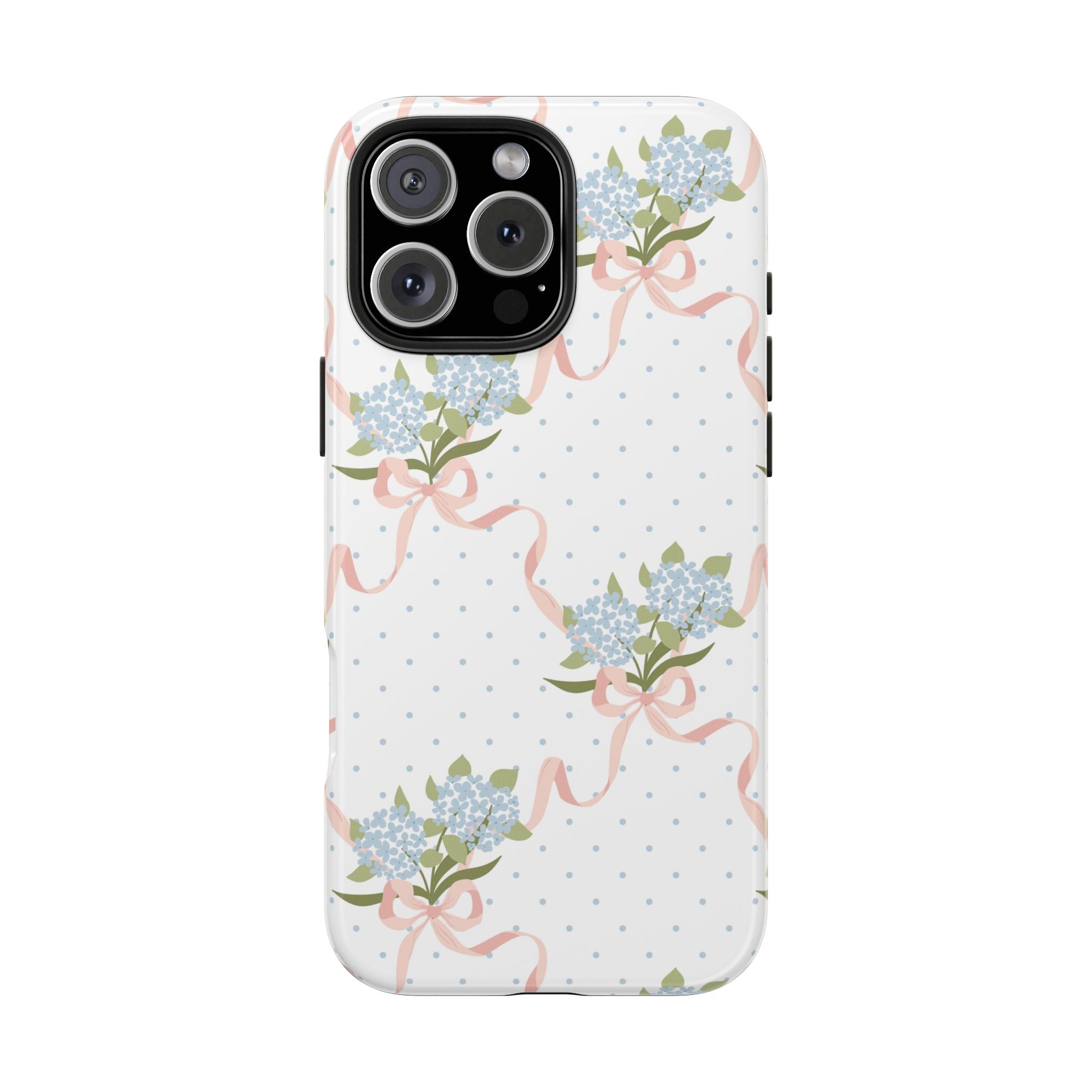 The Dot & Trellis Print — Tough iPhone Case
