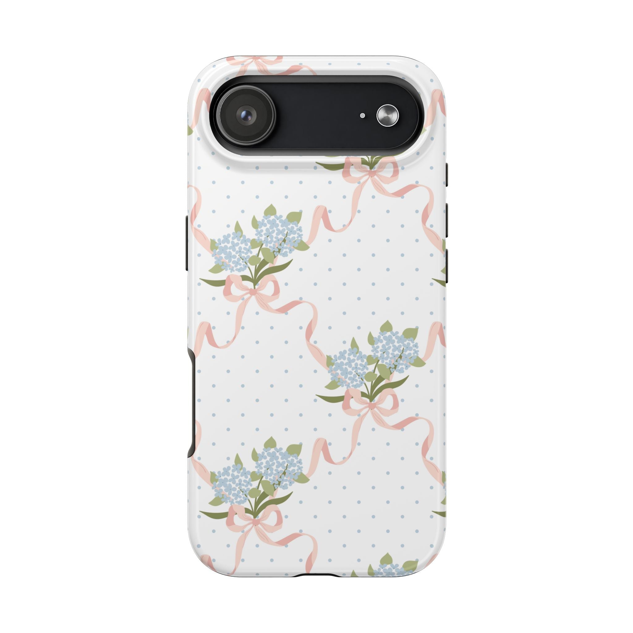 The Dot & Trellis Print — Tough iPhone Case