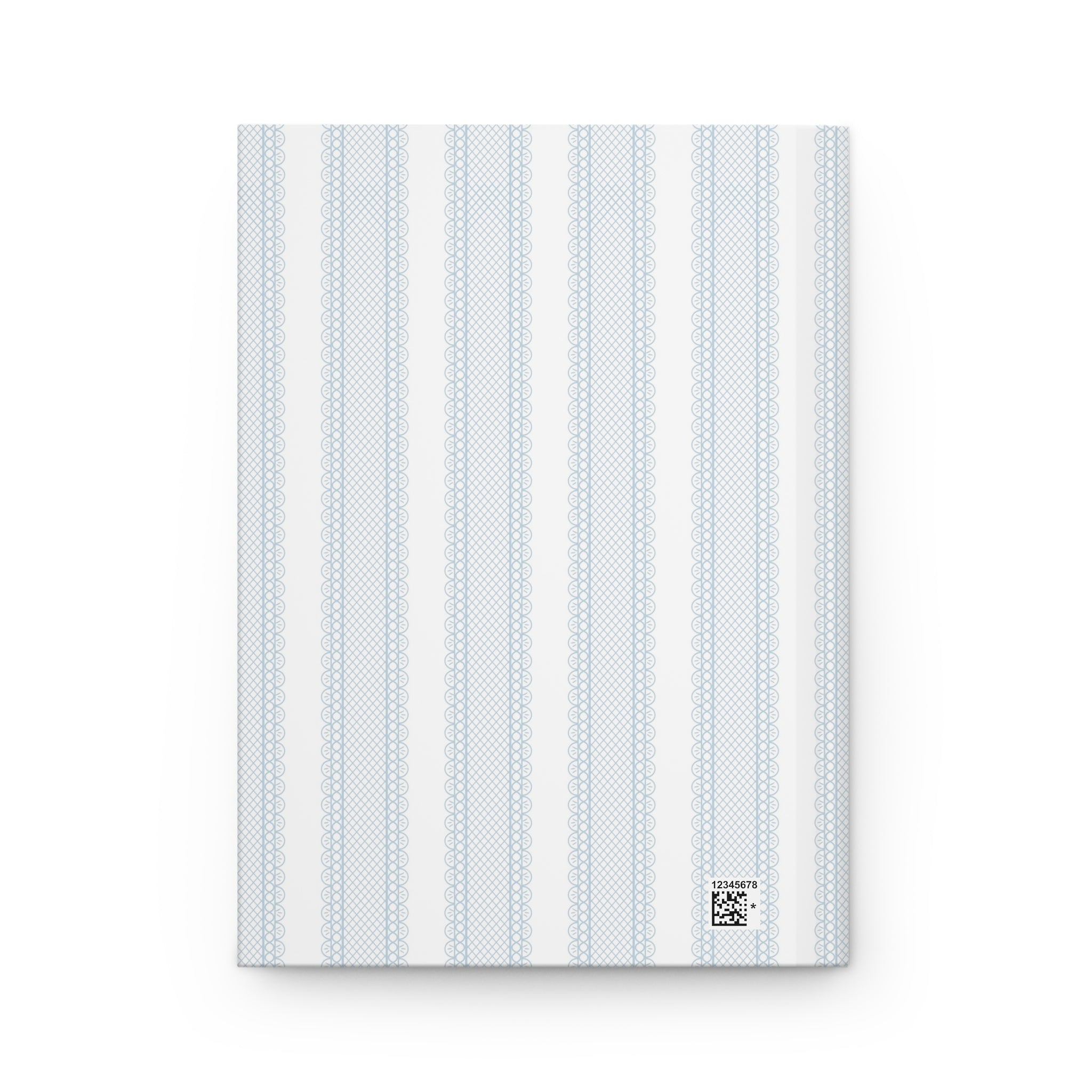 The Amelia Eyelet Stripe — Hardcover Matte Journal