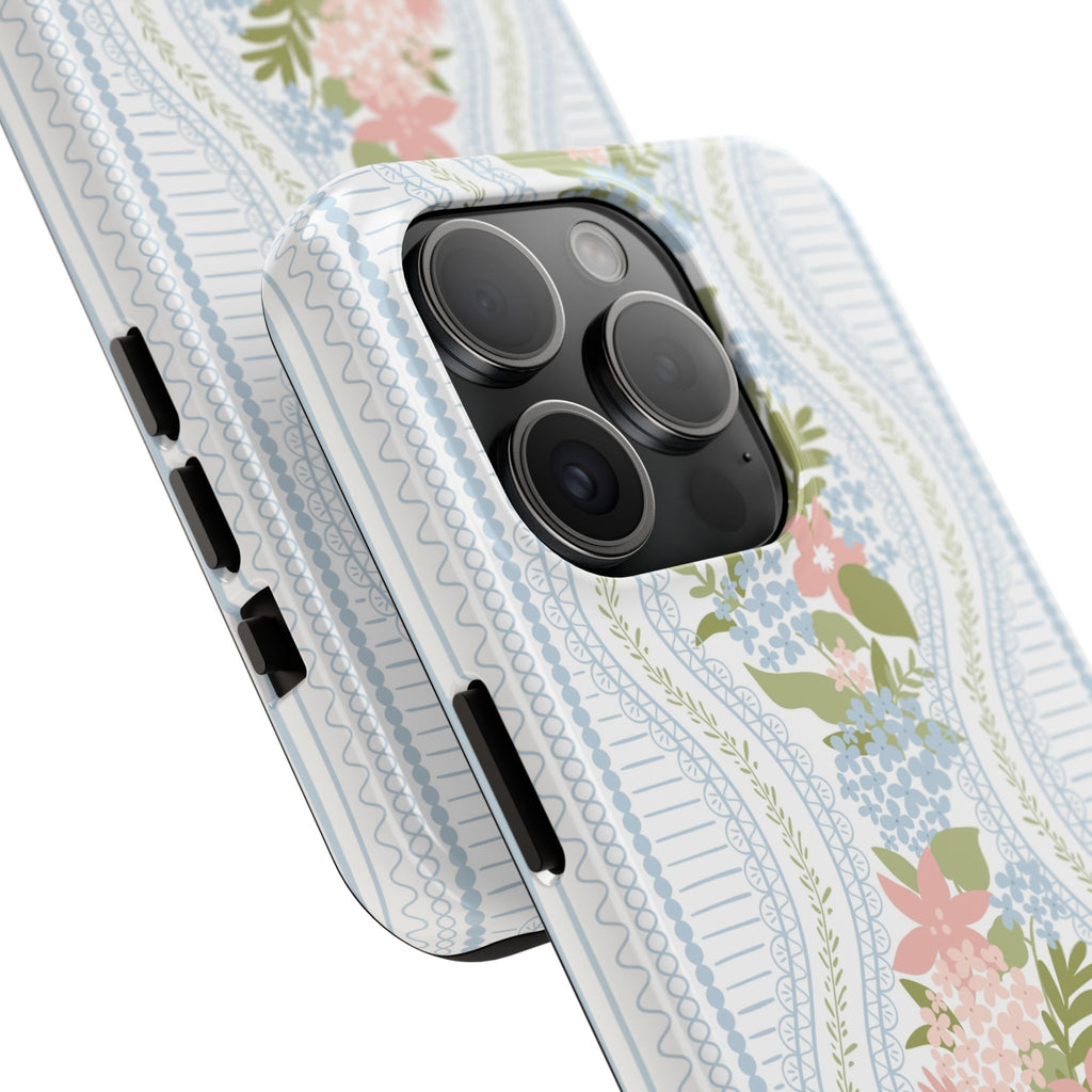 The Beatrice Botanical Stripe — Tough iPhone Case