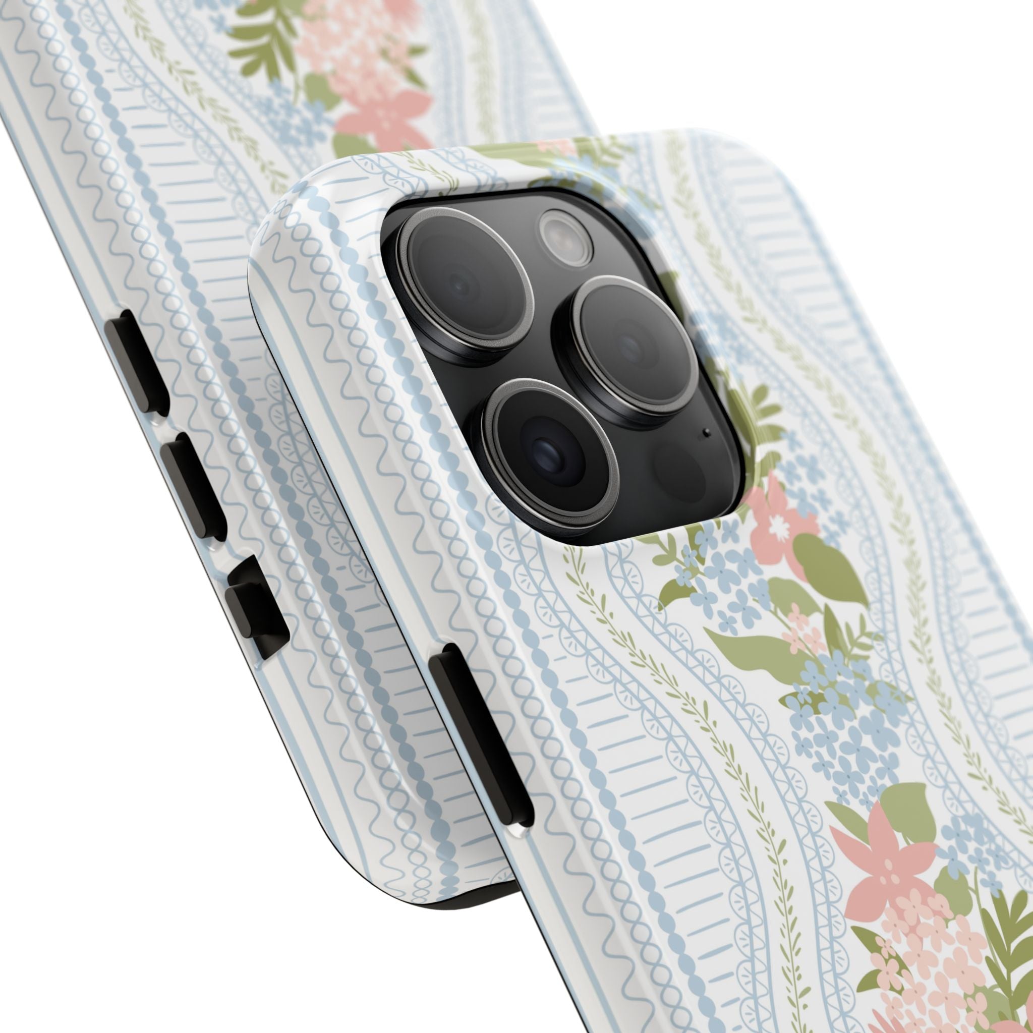 The Beatrice Botanical Stripe — Tough iPhone Case