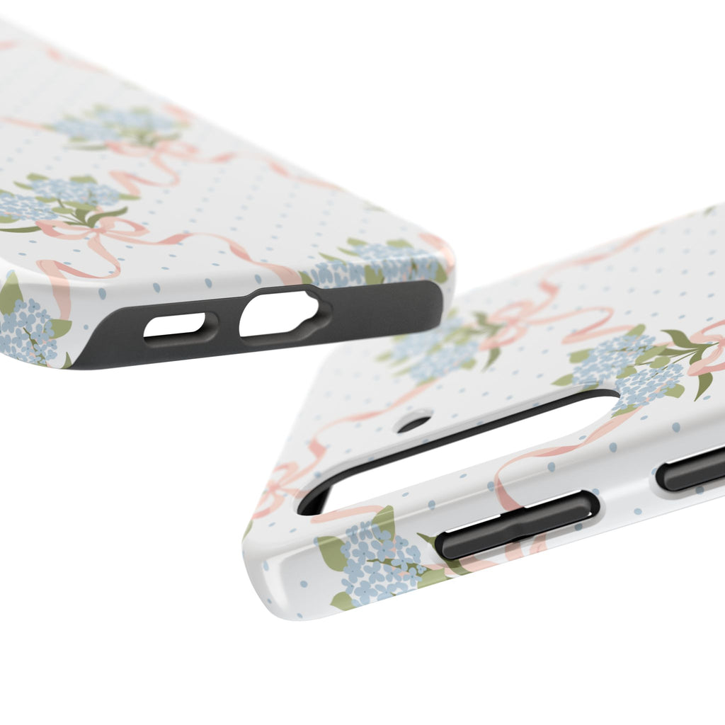 The Dot & Trellis Print — Tough iPhone Case
