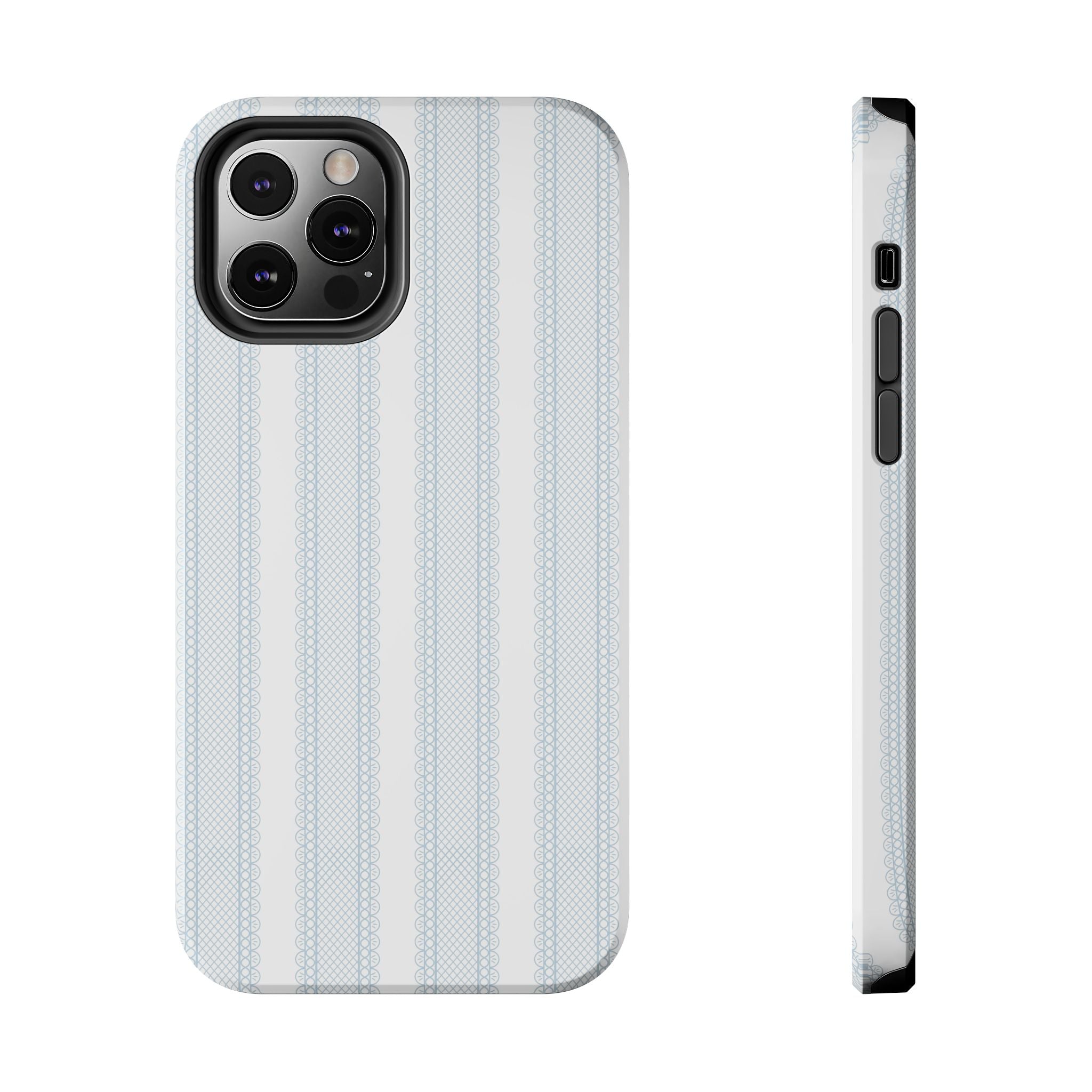 The Amelia Eyelet Stripe — Tough iPhone Case