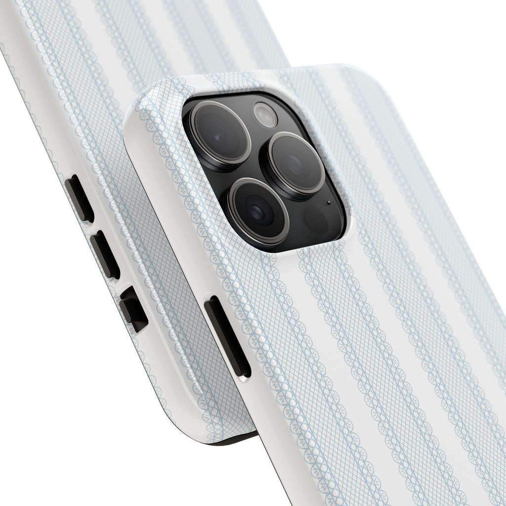 The Amelia Eyelet Stripe — Tough iPhone Case