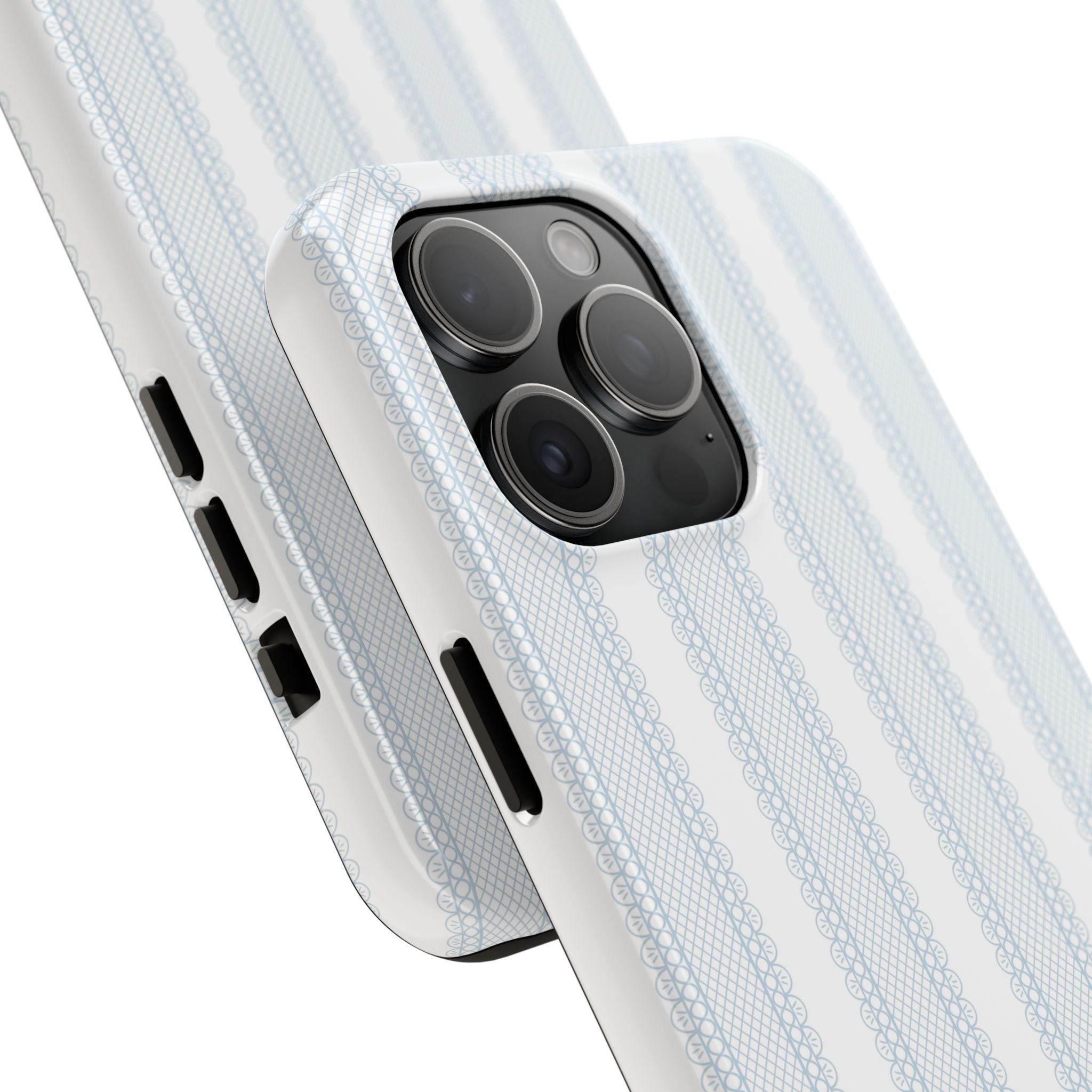 The Amelia Eyelet Stripe — Tough iPhone Case