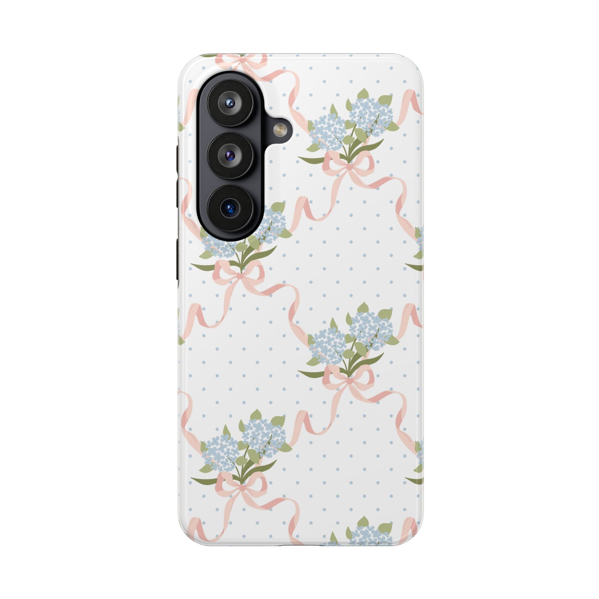 The Dot & Trellis Print — Tough iPhone Case