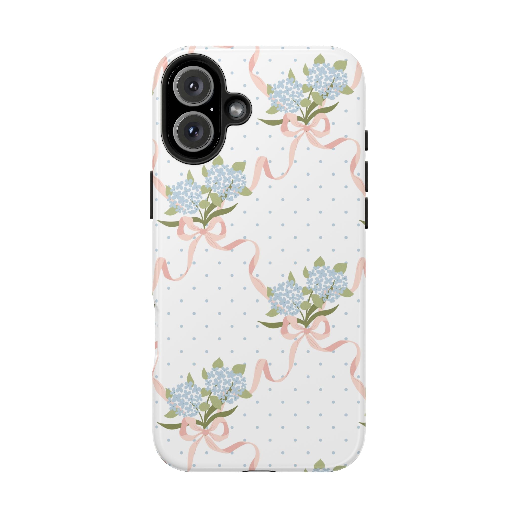 The Dot & Trellis Print — Tough iPhone Case