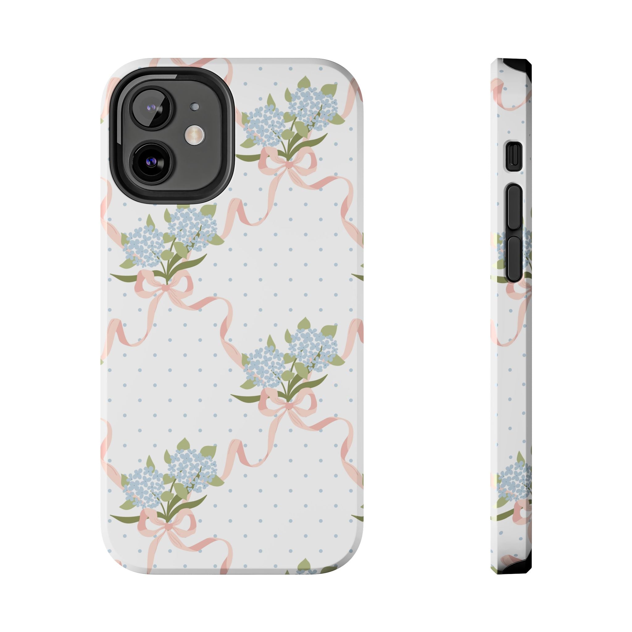 The Dot & Trellis Print — Tough iPhone Case