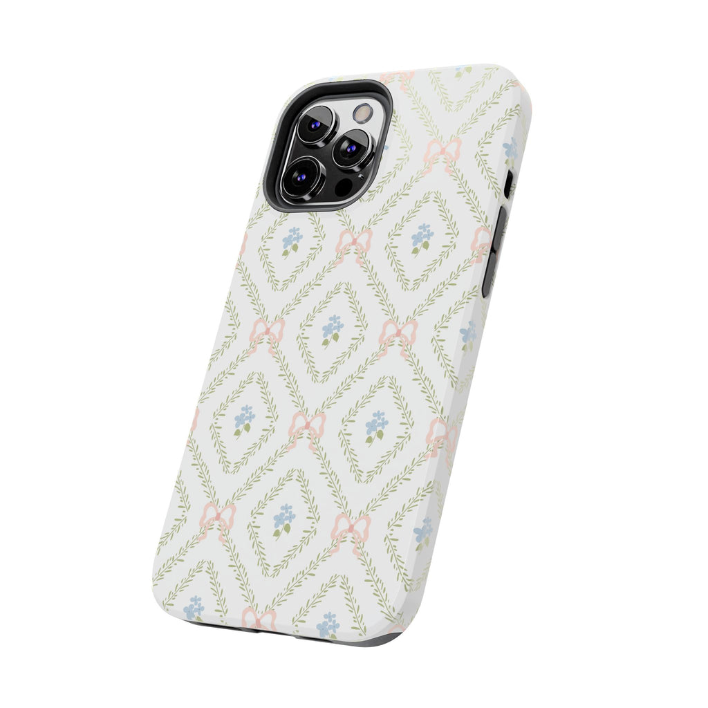 The Versailles Trellis Print — Tough iPhone Case
