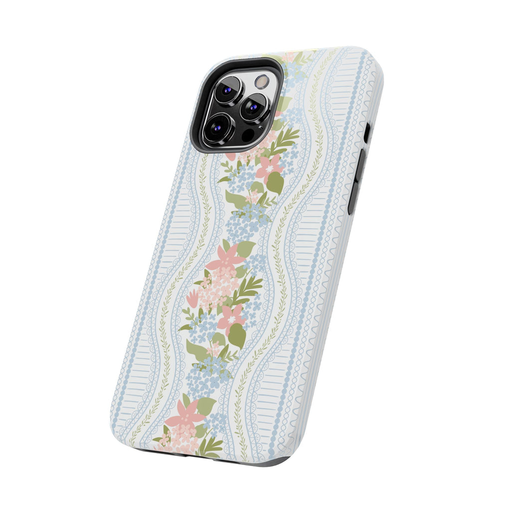 The Beatrice Botanical Stripe — Tough iPhone Case